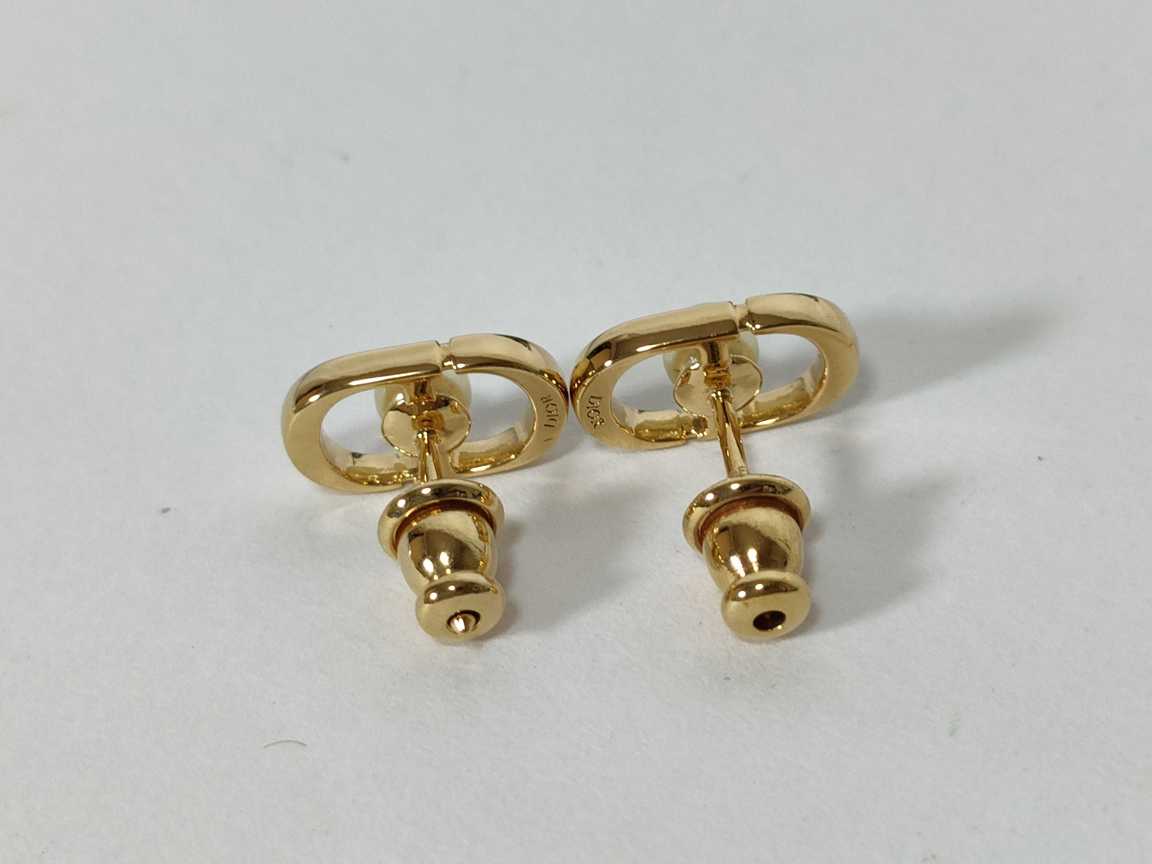 Petite CD Mini Stud Earrings — view 2