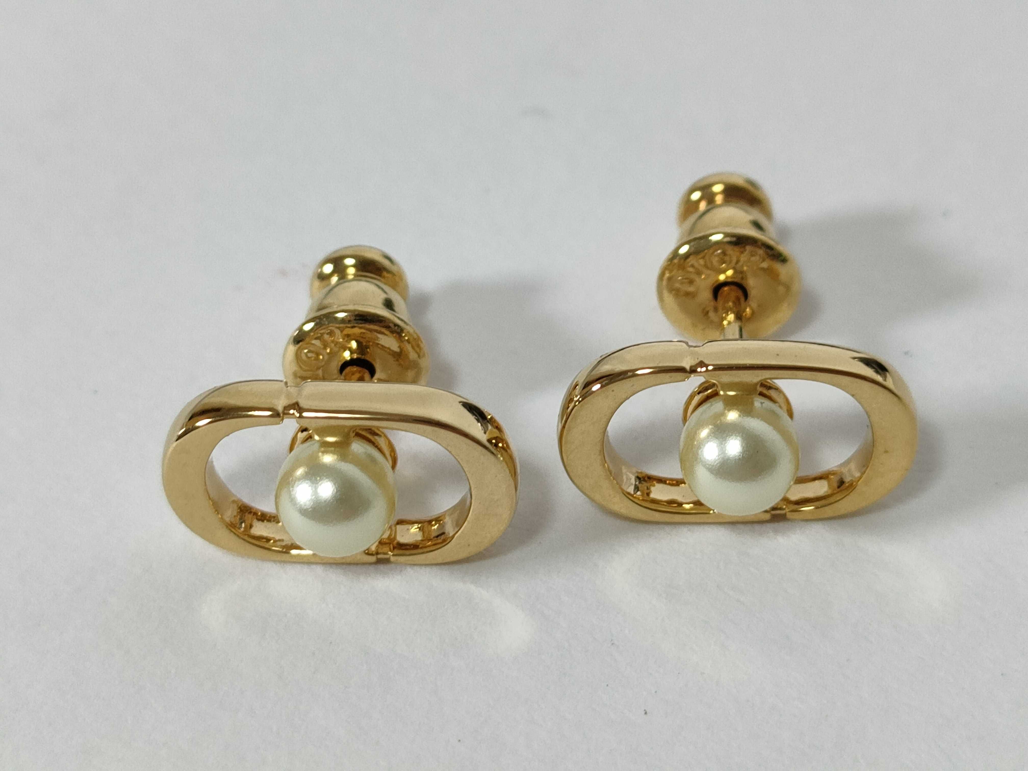 Petite CD Mini Stud Earrings — view 3