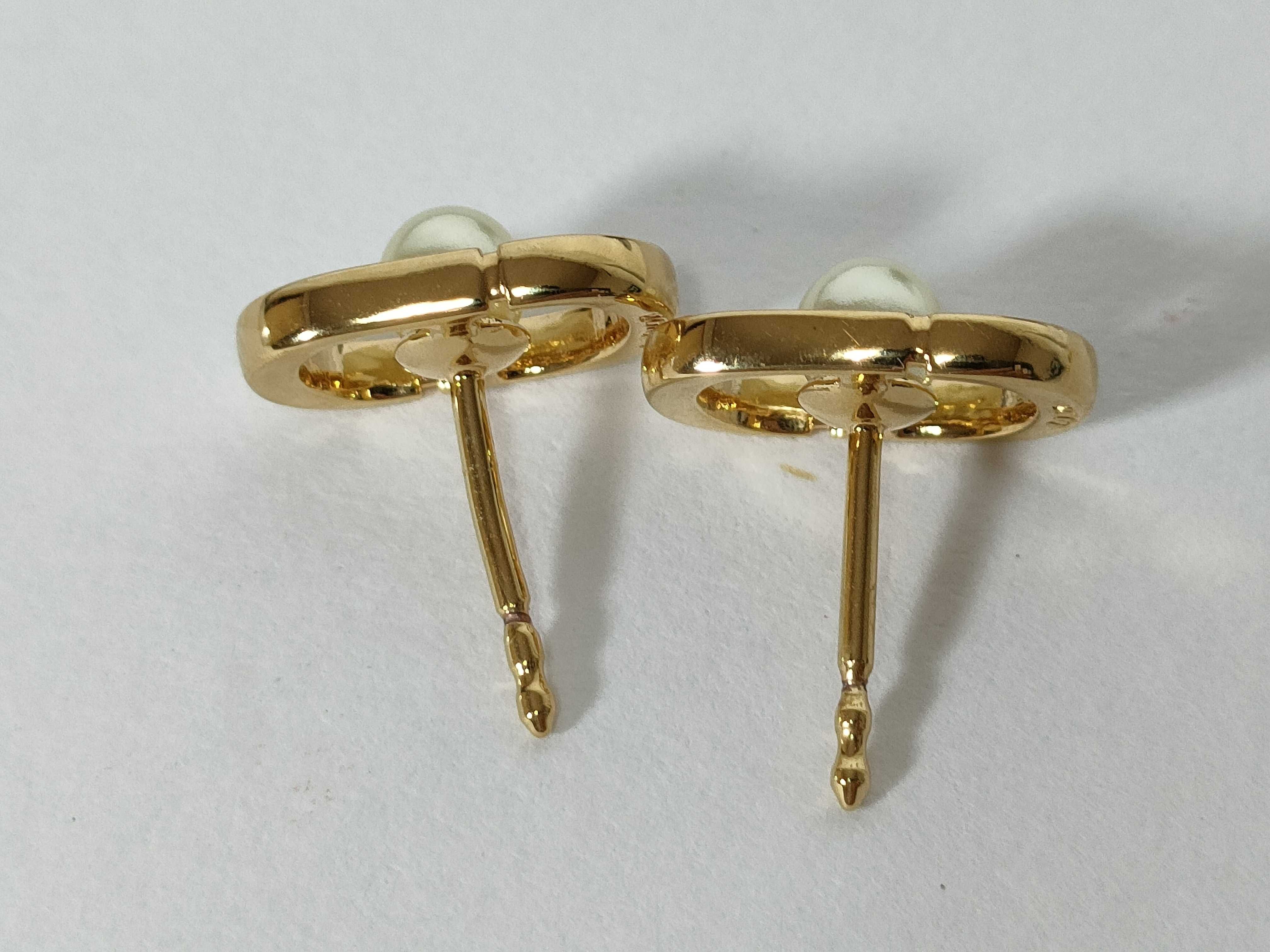 Petite CD Mini Stud Earrings — view 5