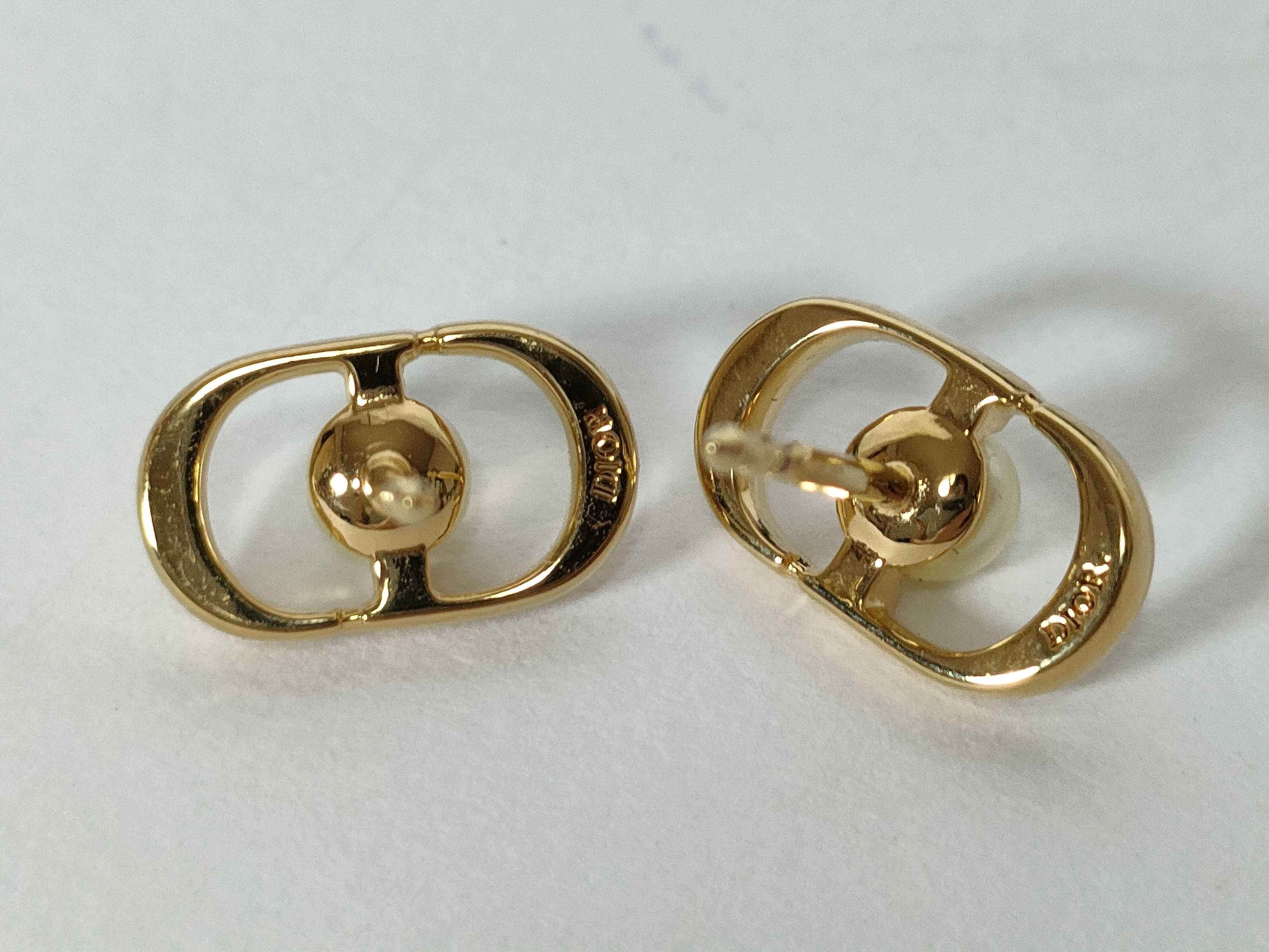 Petite CD Mini Stud Earrings — view 6