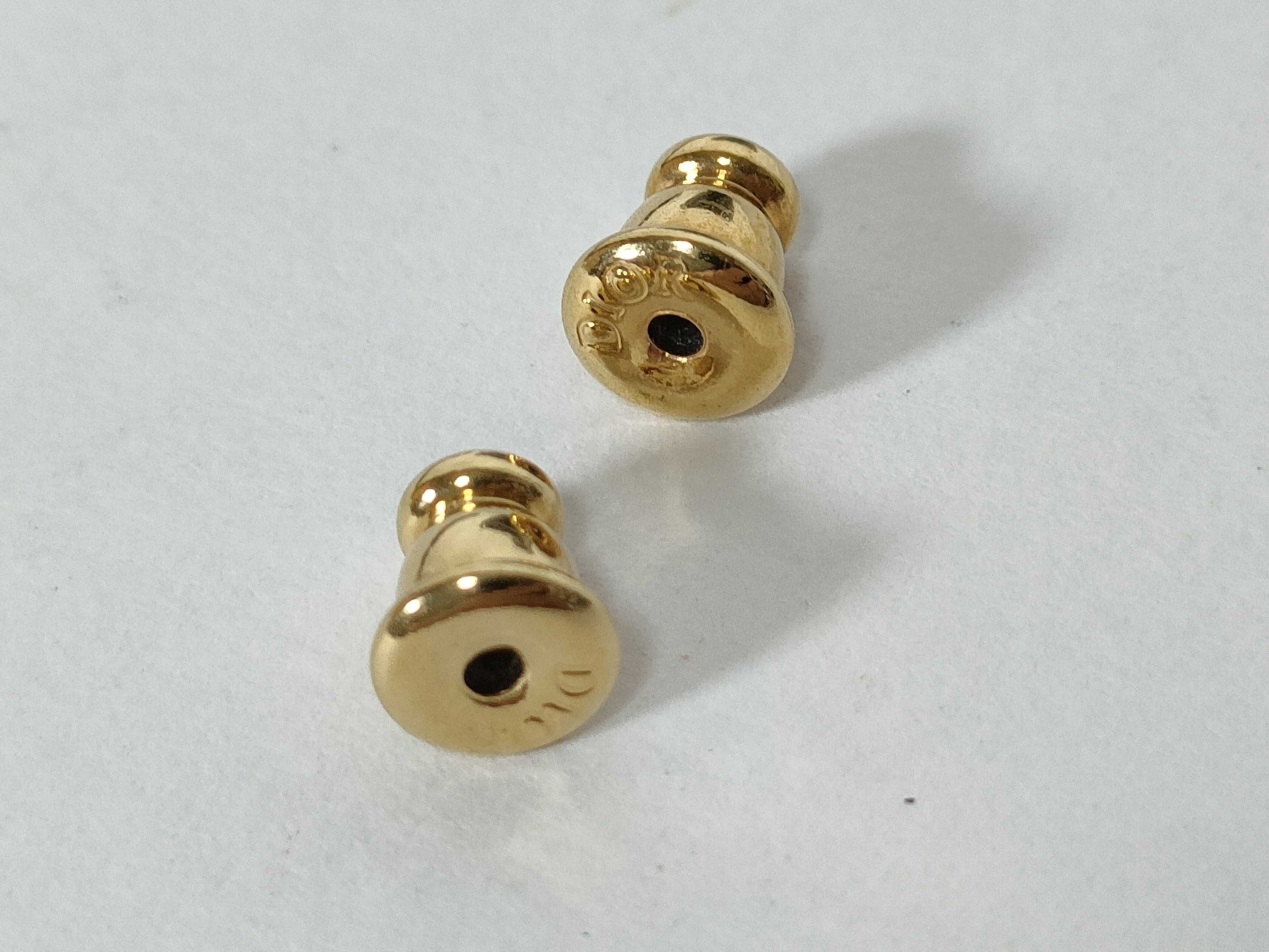 Petite CD Mini Stud Earrings — view 7