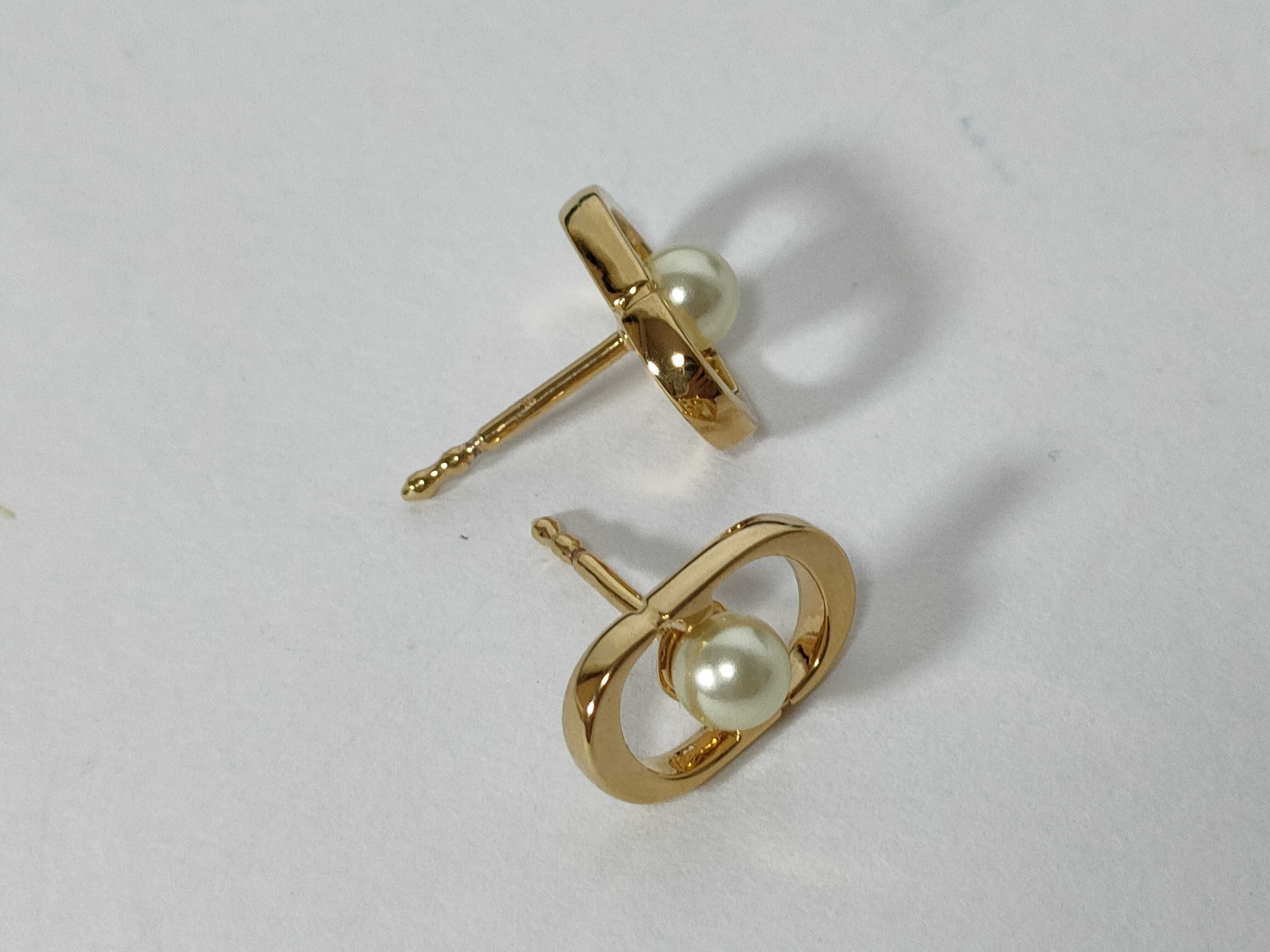 Petite CD Mini Stud Earrings — view 8
