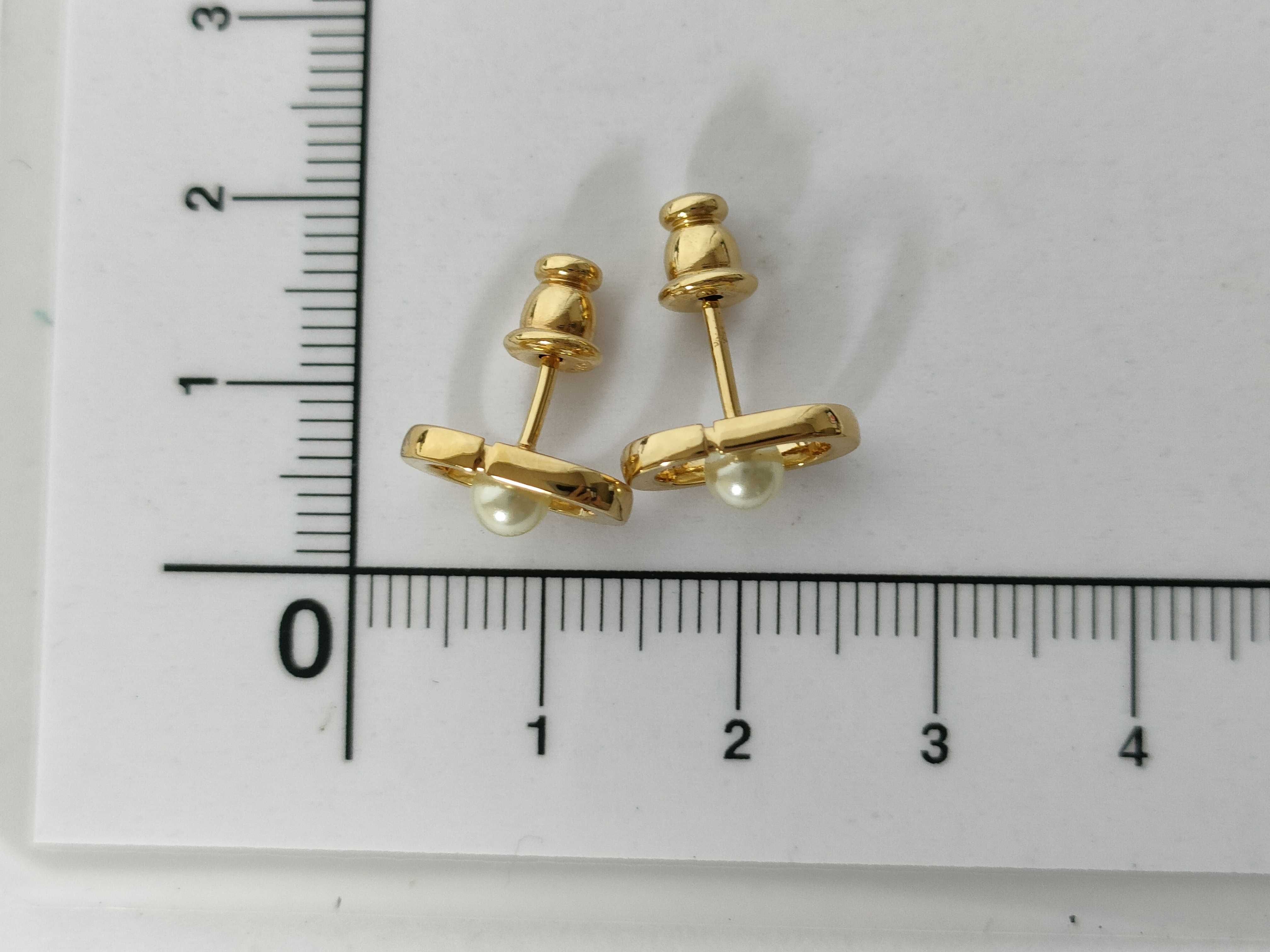 Petite CD Mini Stud Earrings — view 9