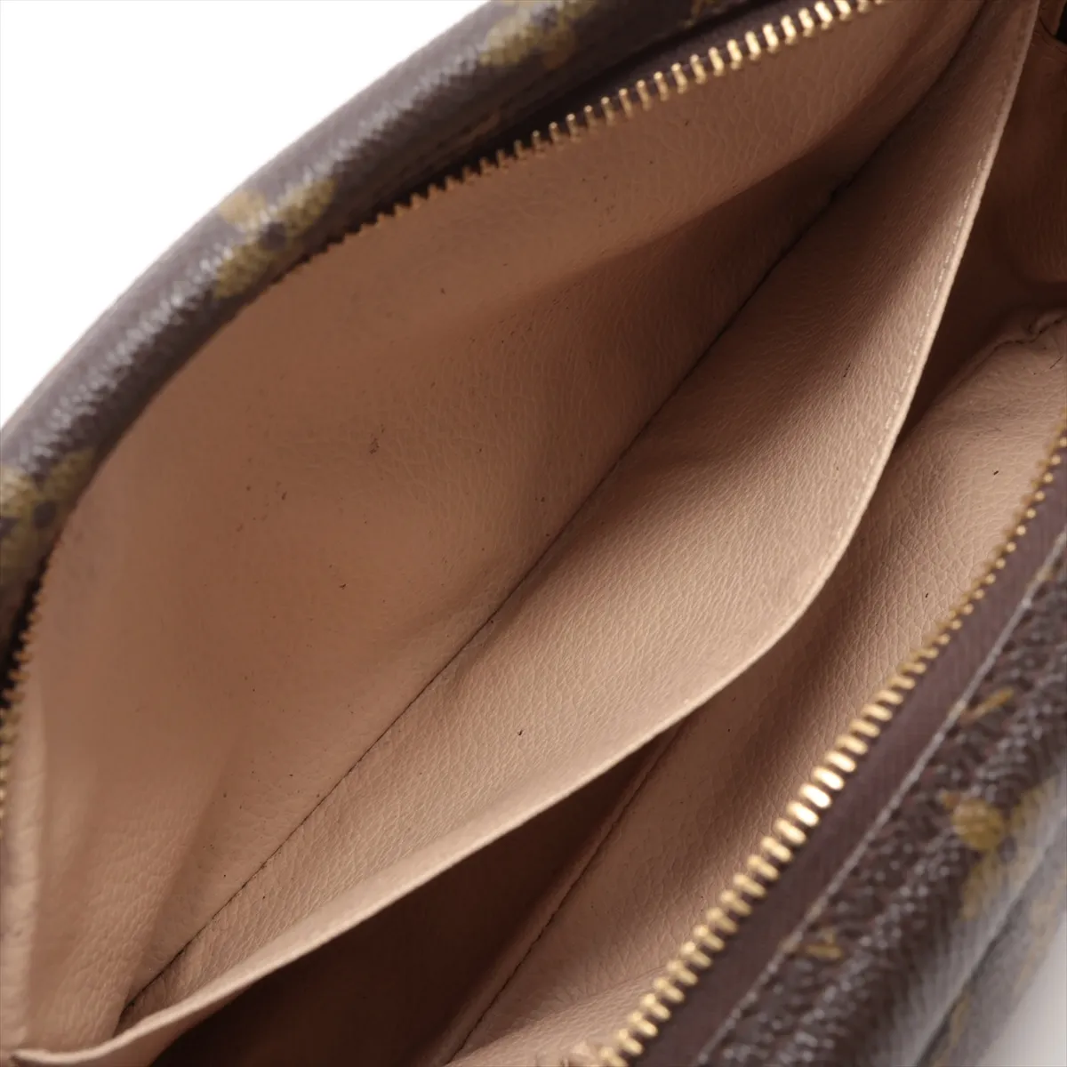 Monogram Trousses Toilette 23 M47524, serial number unknown, brown pouch — view 4