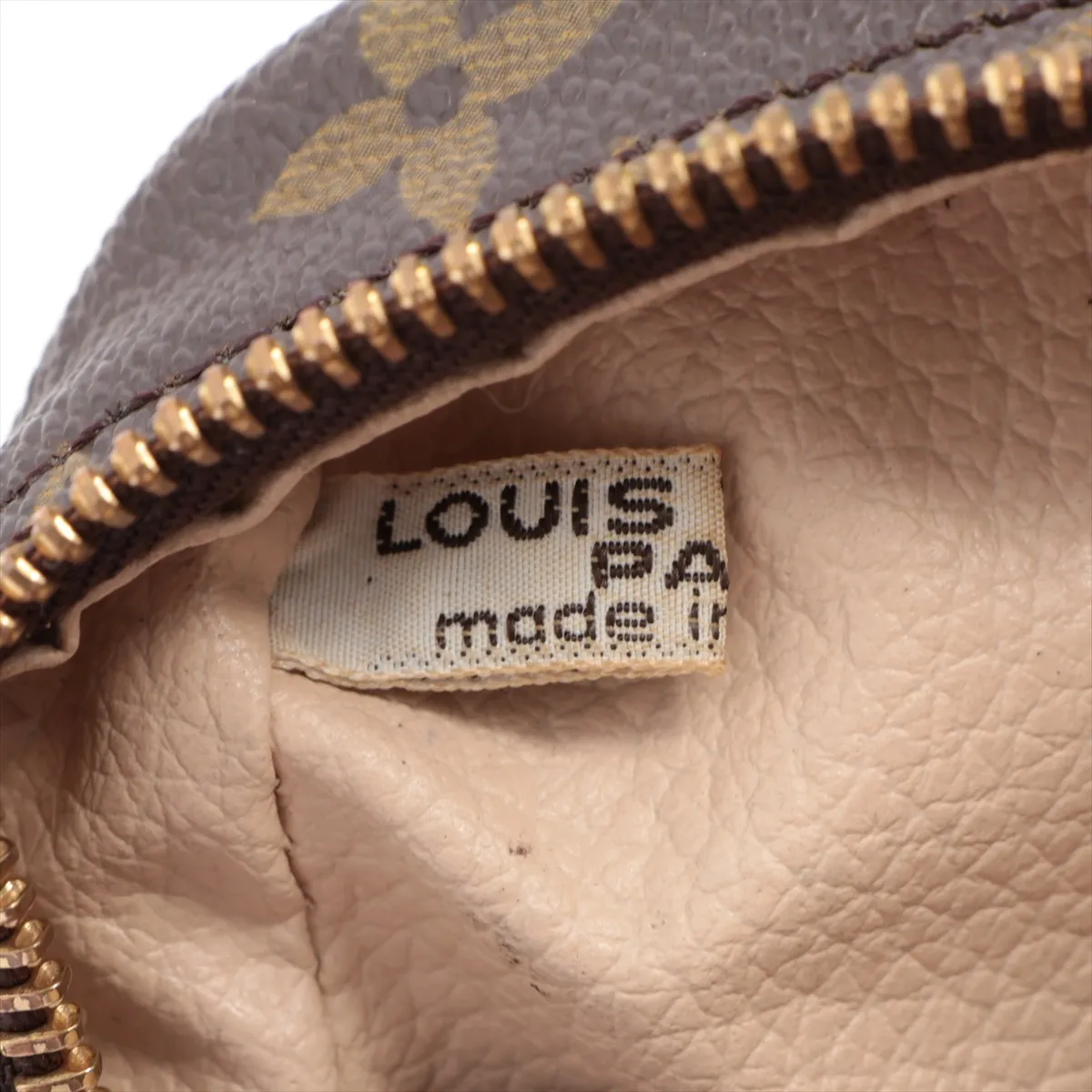 Monogram Trousses Toilette 23 M47524, serial number unknown, brown pouch — view 5