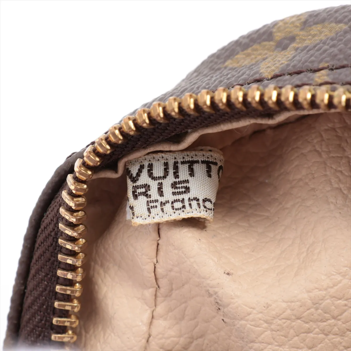 Monogram Trousses Toilette 23 M47524, serial number unknown, brown pouch — view 6