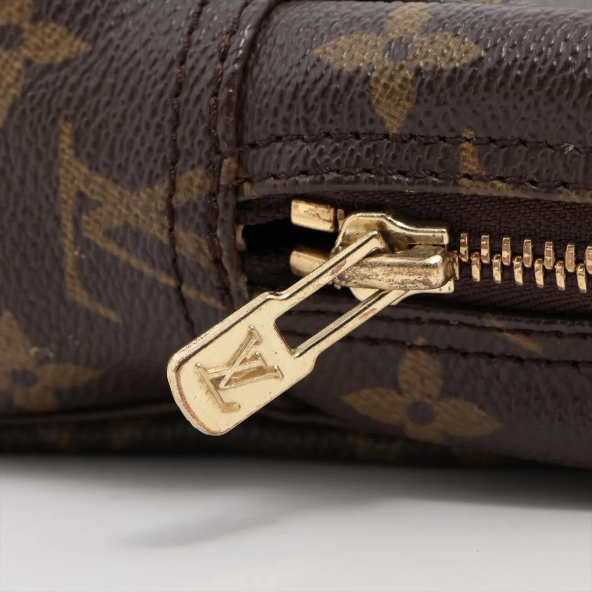Monogram Trousses Toilette 23 M47524, serial number unknown, brown pouch — view 8