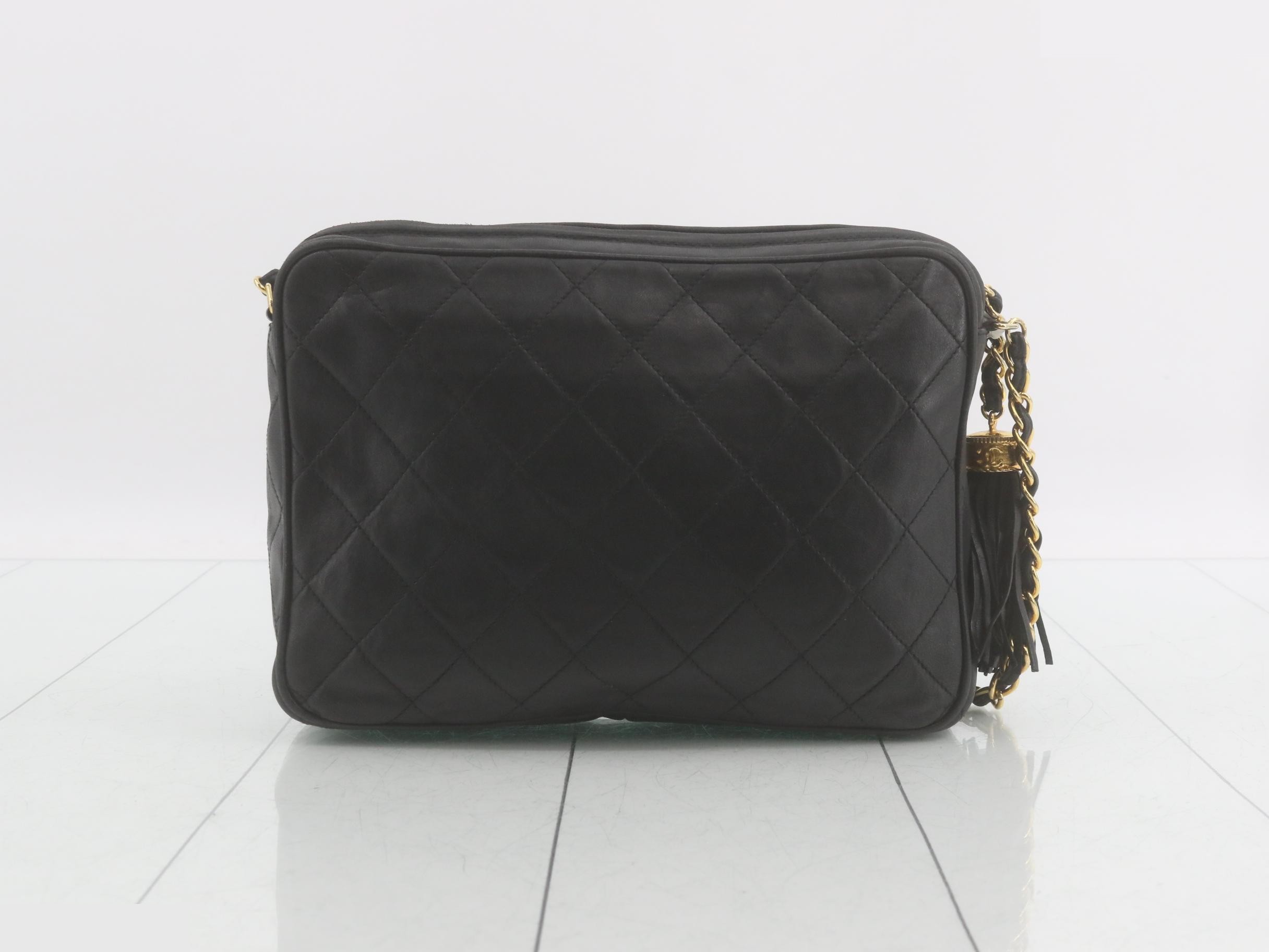 Fringe lambskin matelassé chain shoulder bag (series number 0) — view 2