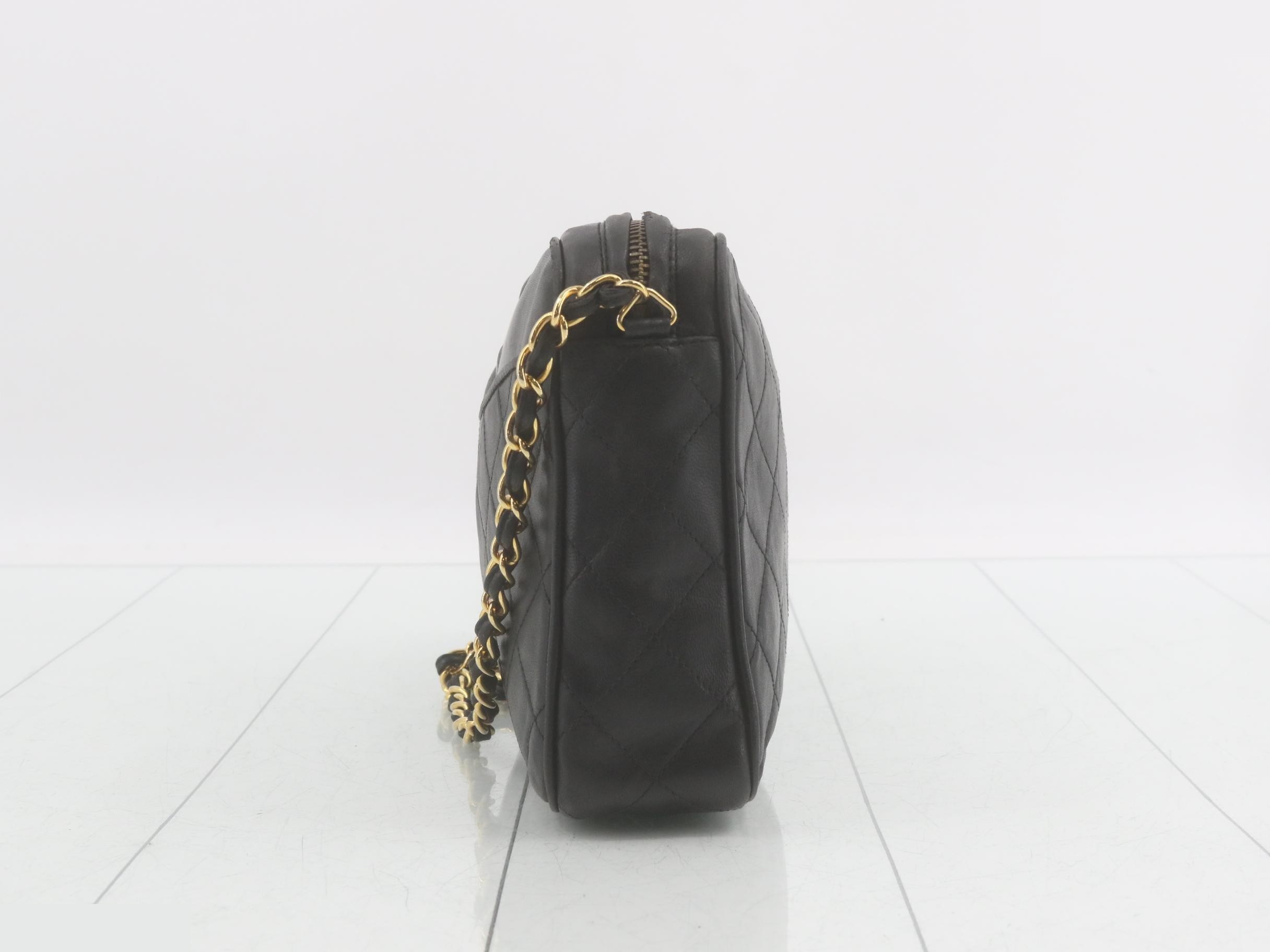Fringe lambskin matelassé chain shoulder bag (series number 0) — view 3