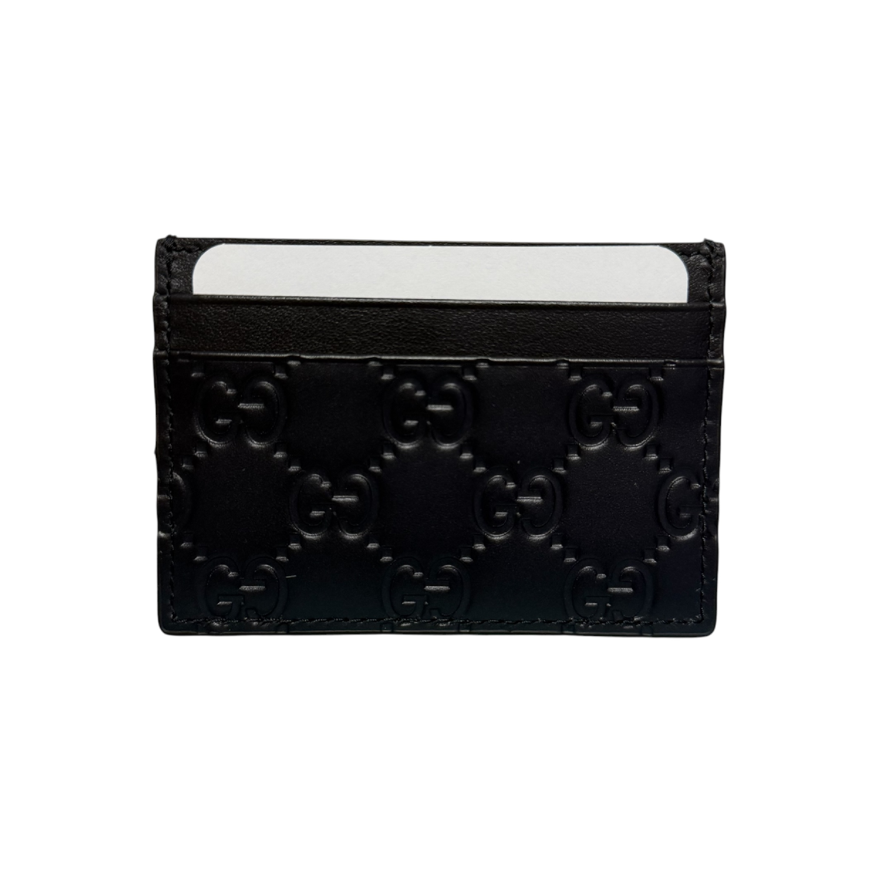 Guccissima Dark Blue Card Case — view 2