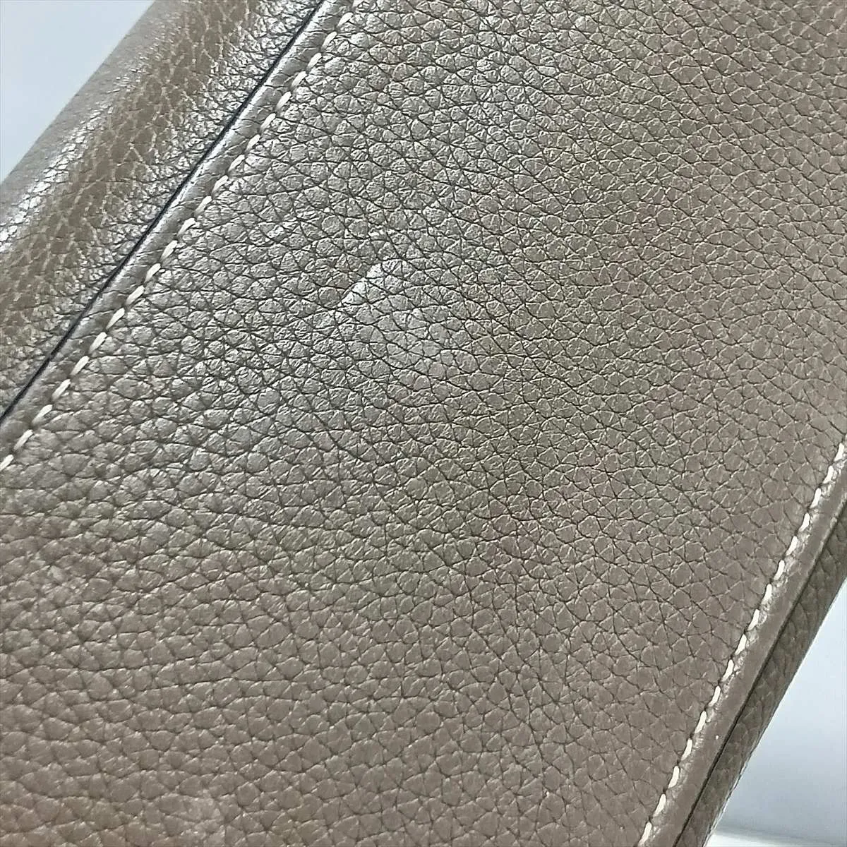 Luggage Nano Shopper Leather 2-Way Handbag, Brown — view 15