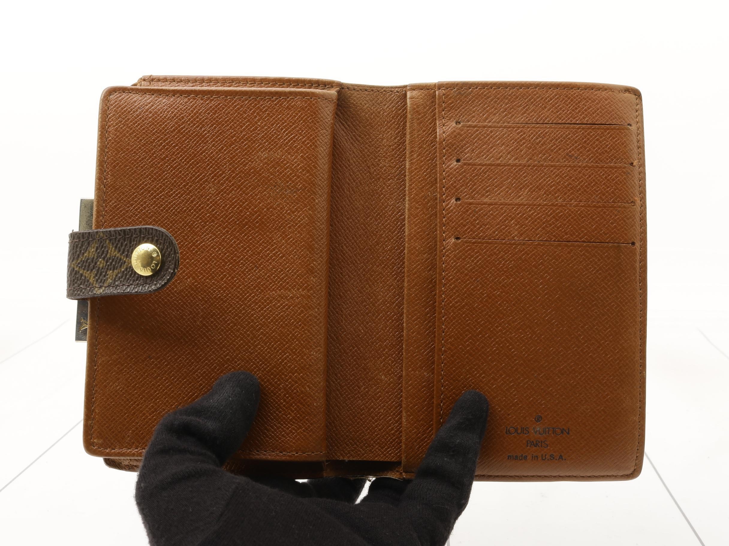 M61663 Portefeuille Viennois coin purse, monogram — view 4