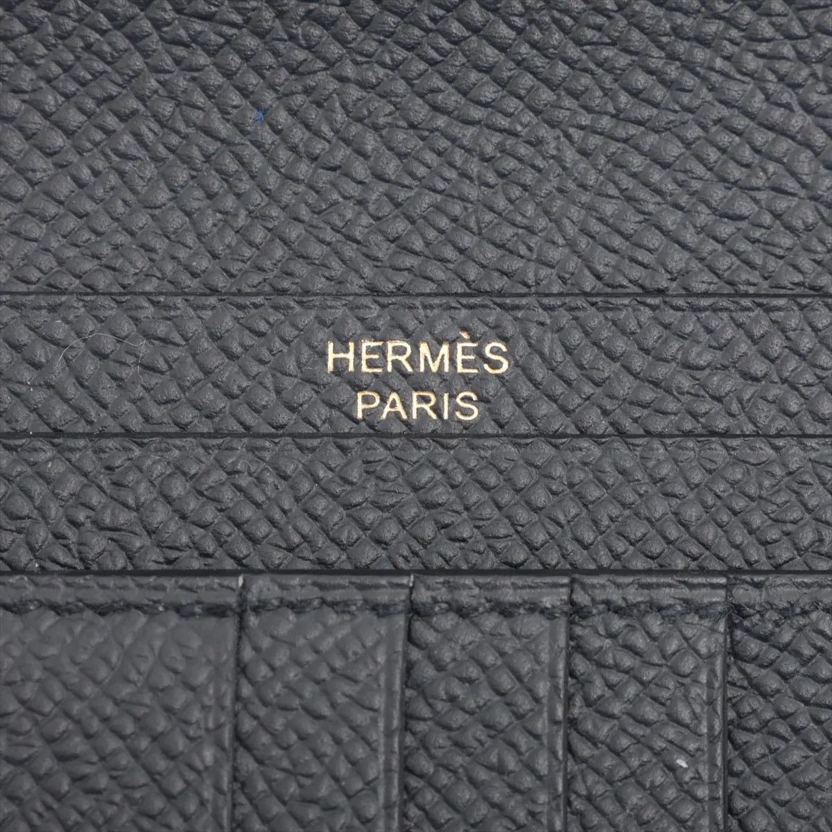 Bearn Compact, Veau Epsom Leather, Compact Wallet, Black with Gold Hardware, K: 2025 — view 6