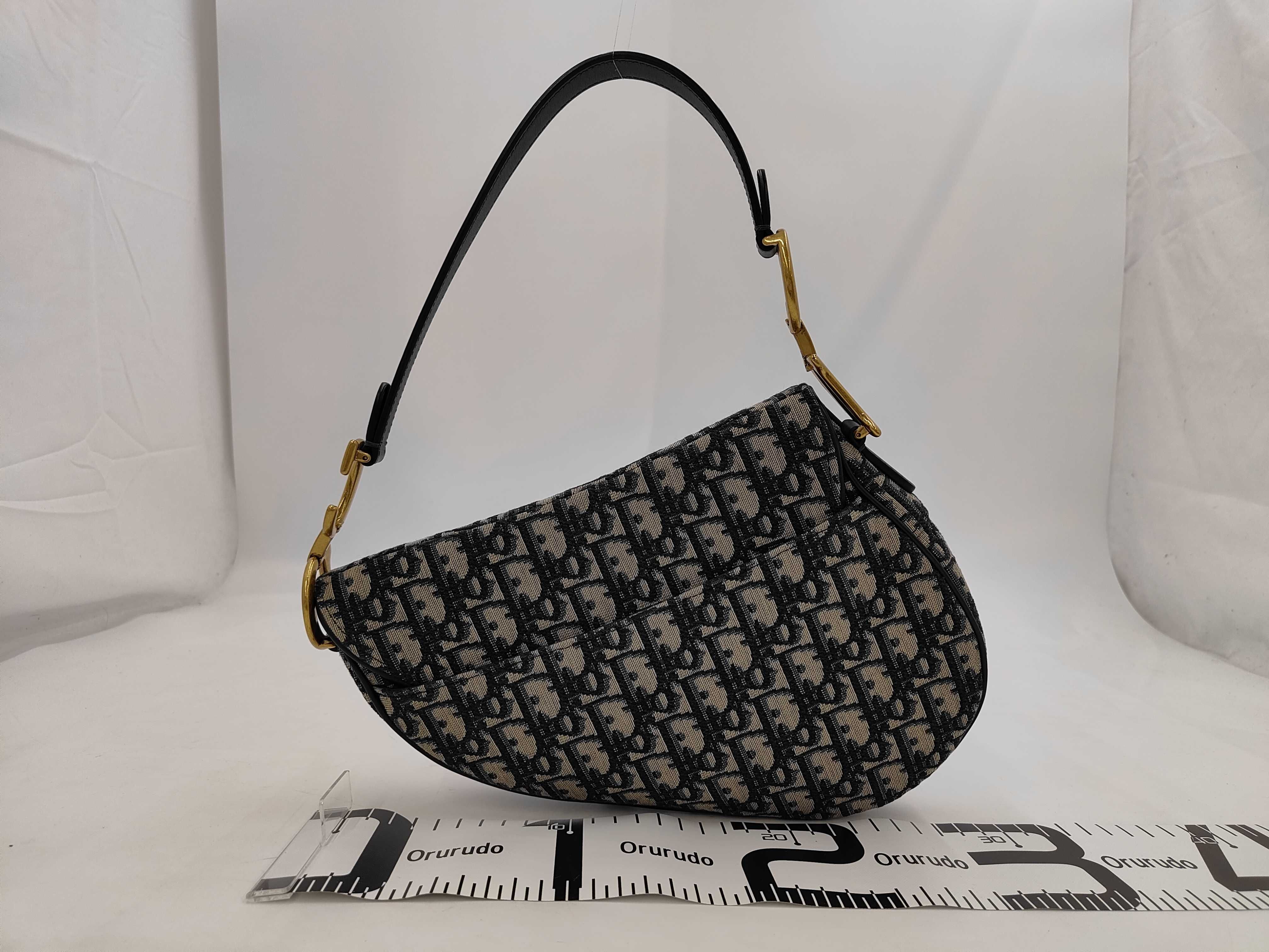 Oblique Saddle Handbag — view 2