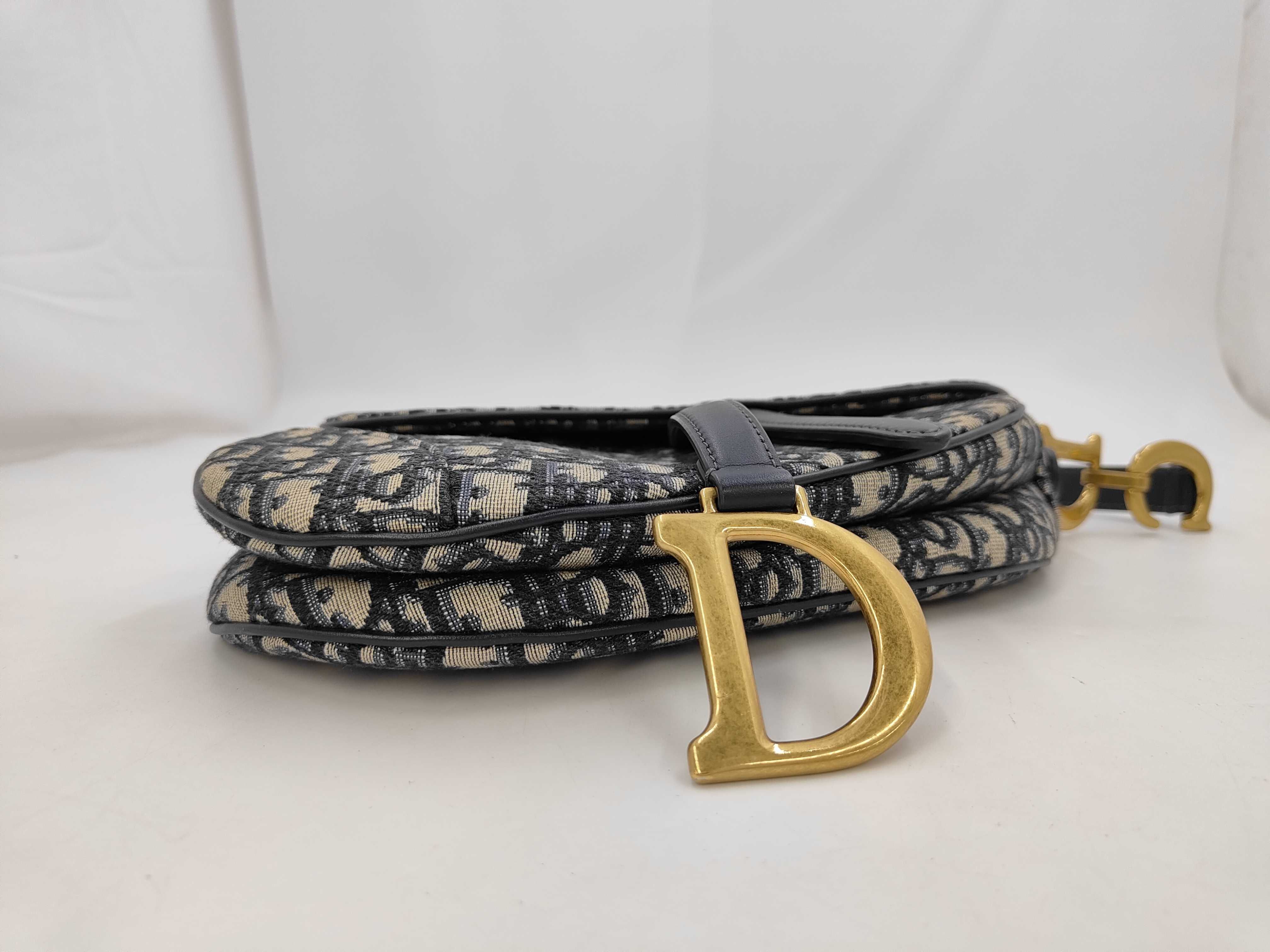 Oblique Saddle Handbag — view 3