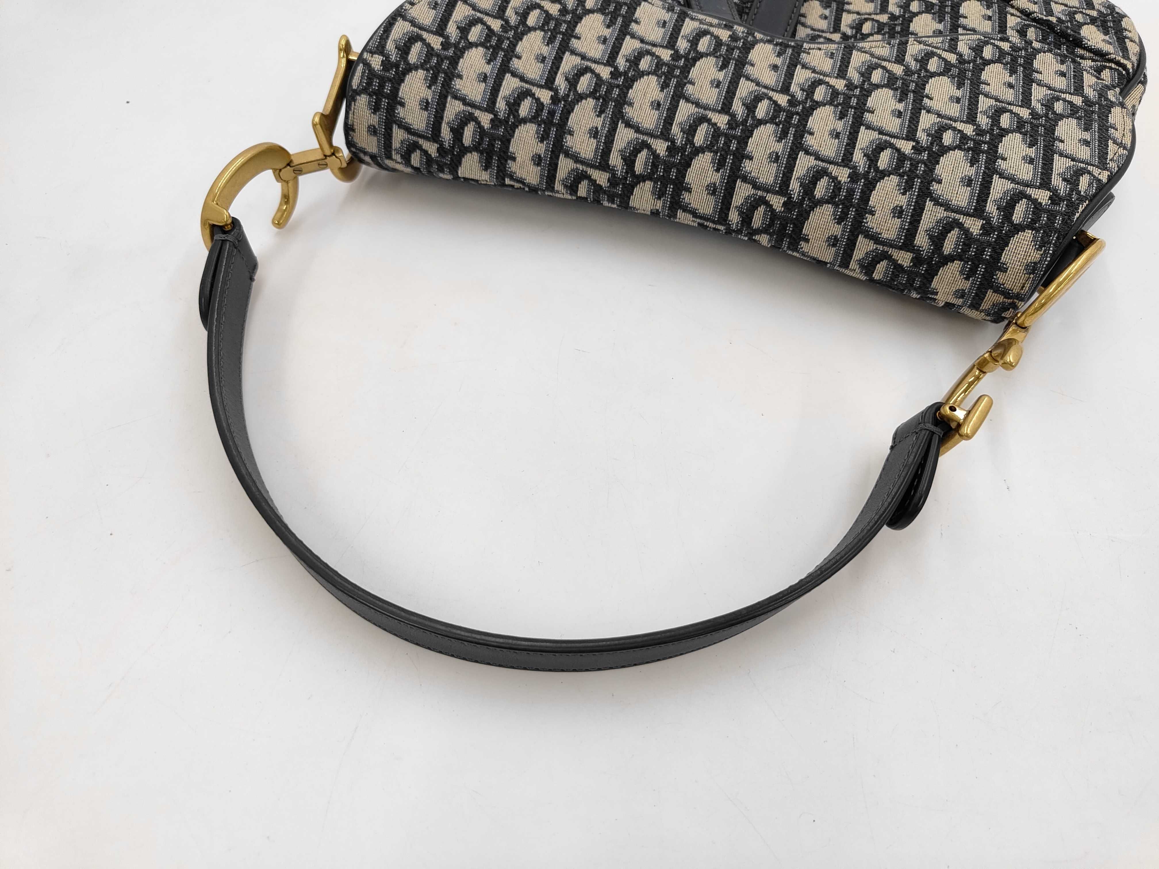 Oblique Saddle Handbag — view 6