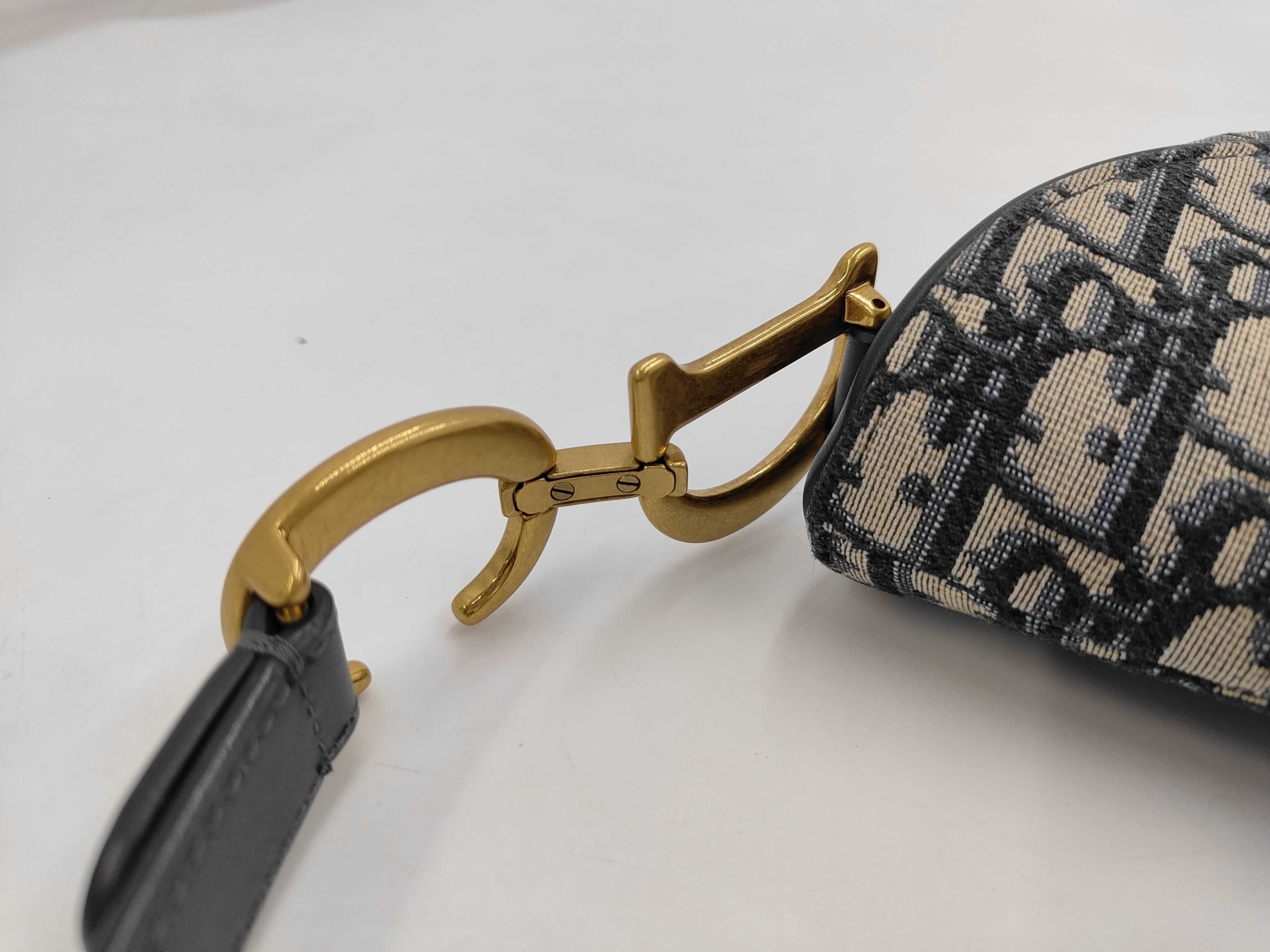 Oblique Saddle Handbag — view 7