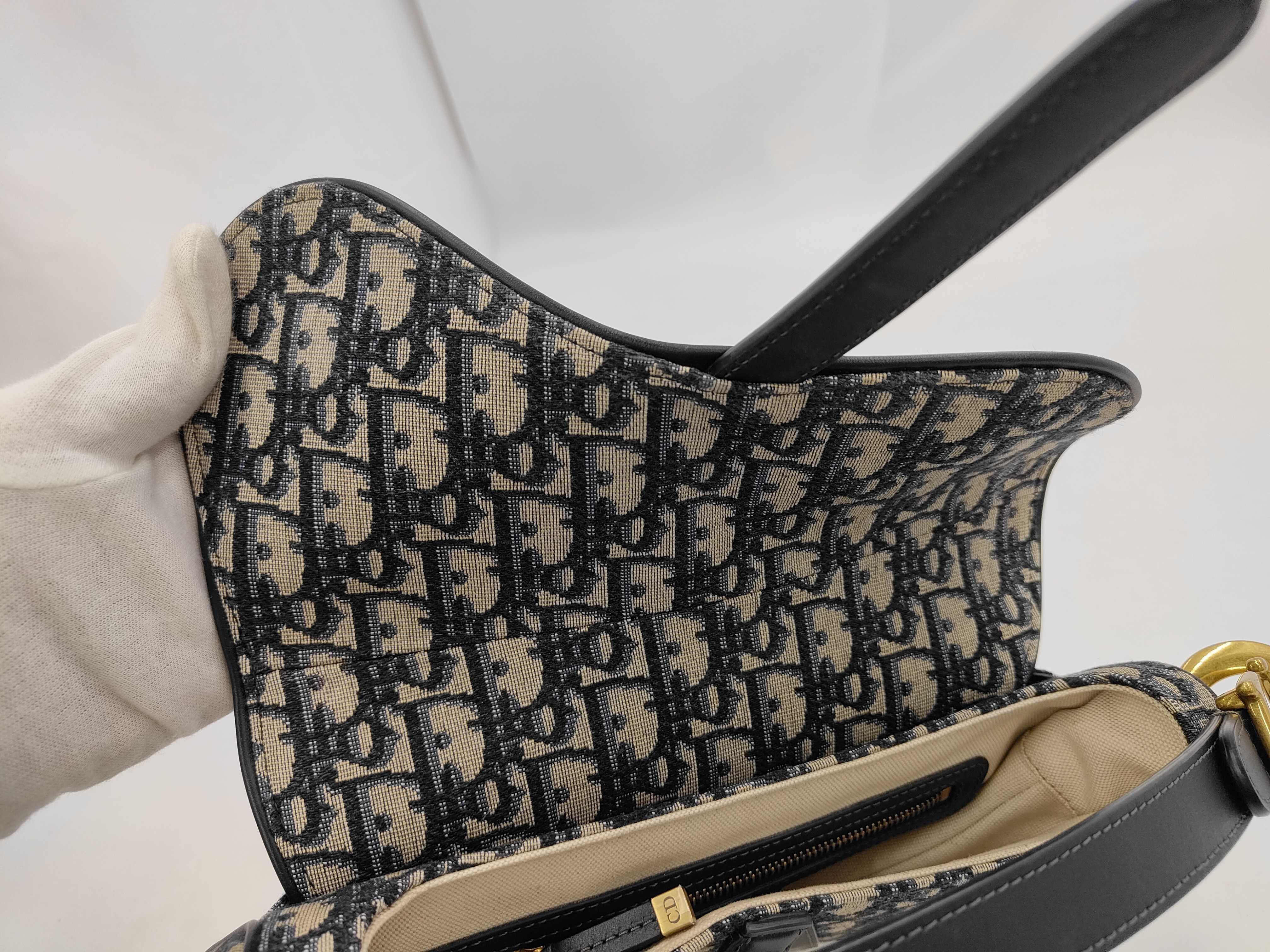 Oblique Saddle Handbag — view 10