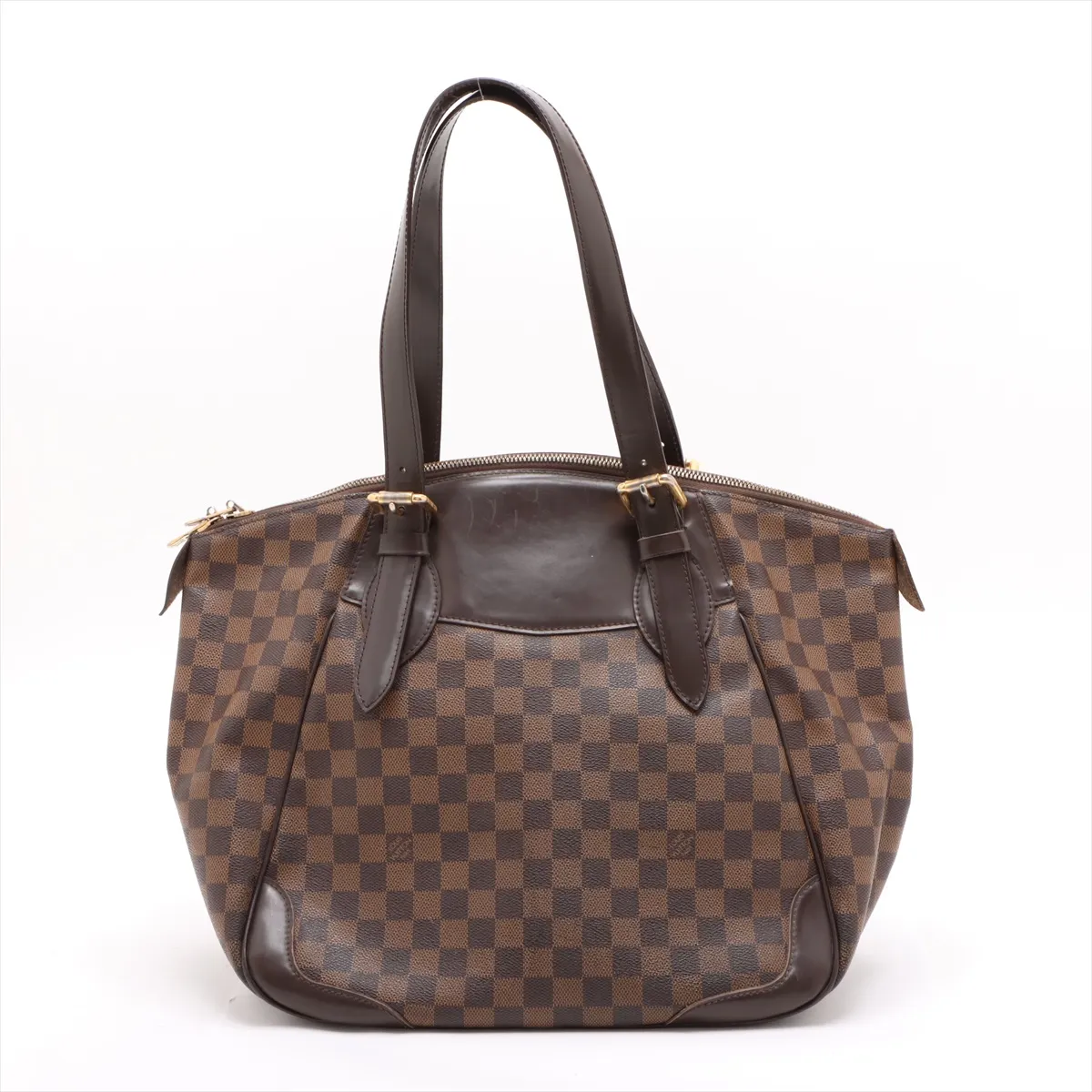 Damier Verona MM N41118 VI4100 Brown — view 2