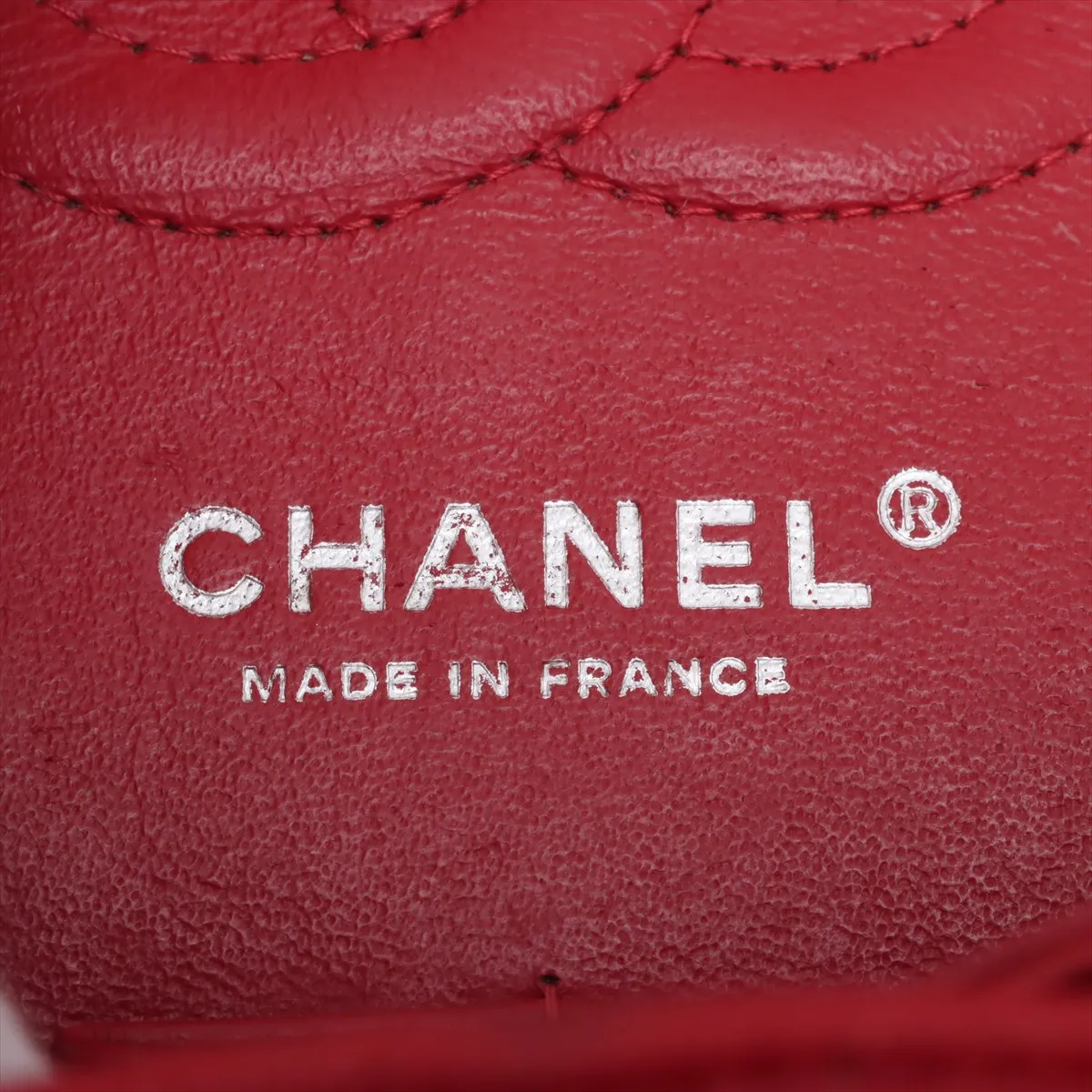 [Individually wrapped] Chanel Matelasse 25 caviar skin double flap double chain bag red silver hardware 19050478 19th series A01112 — view 11