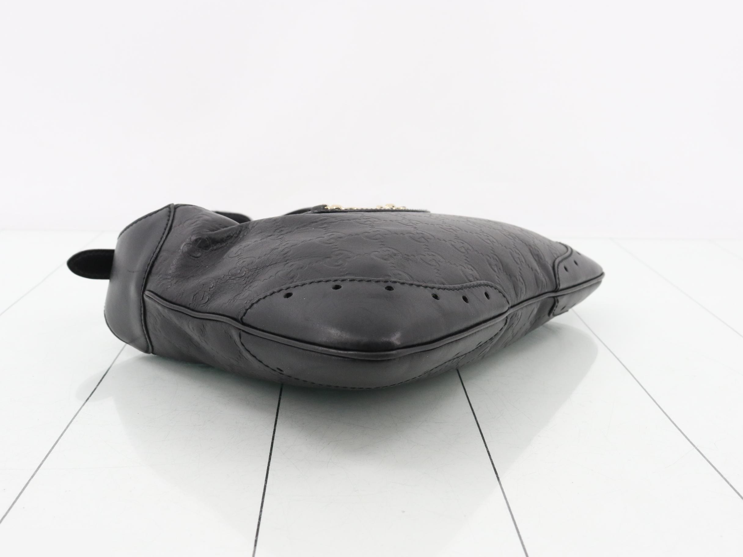 Guccissima Horsebit Shoulder Bag — view 5