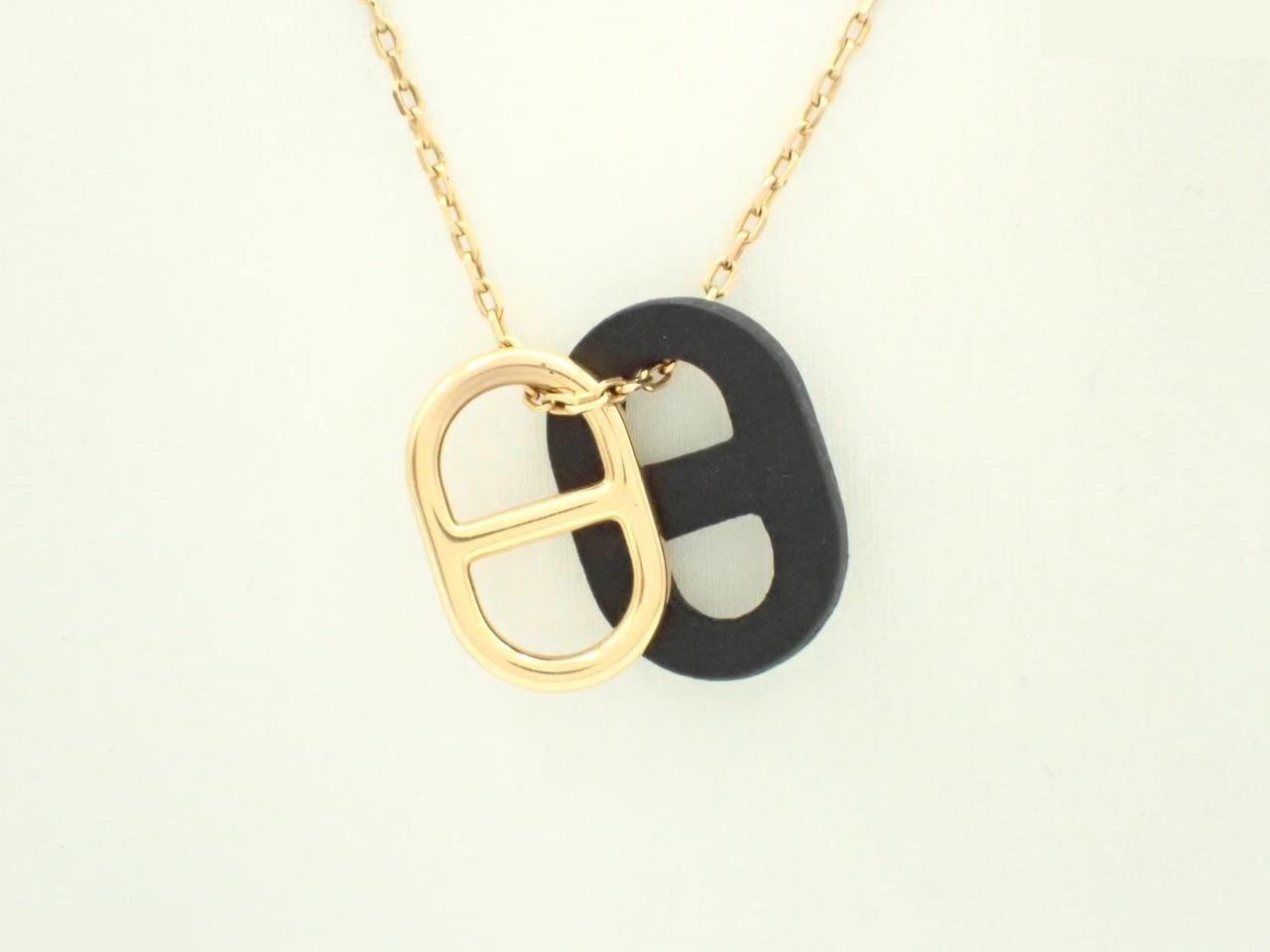 Necklace, "Chaine d'Ancre" design, chain approximately 55cm.