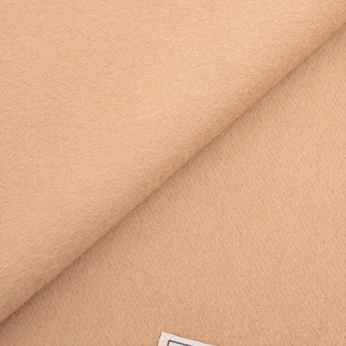 Hello Mr. Farière Scarf, Cashmere, Beige, Shows signs of wear, — view 2