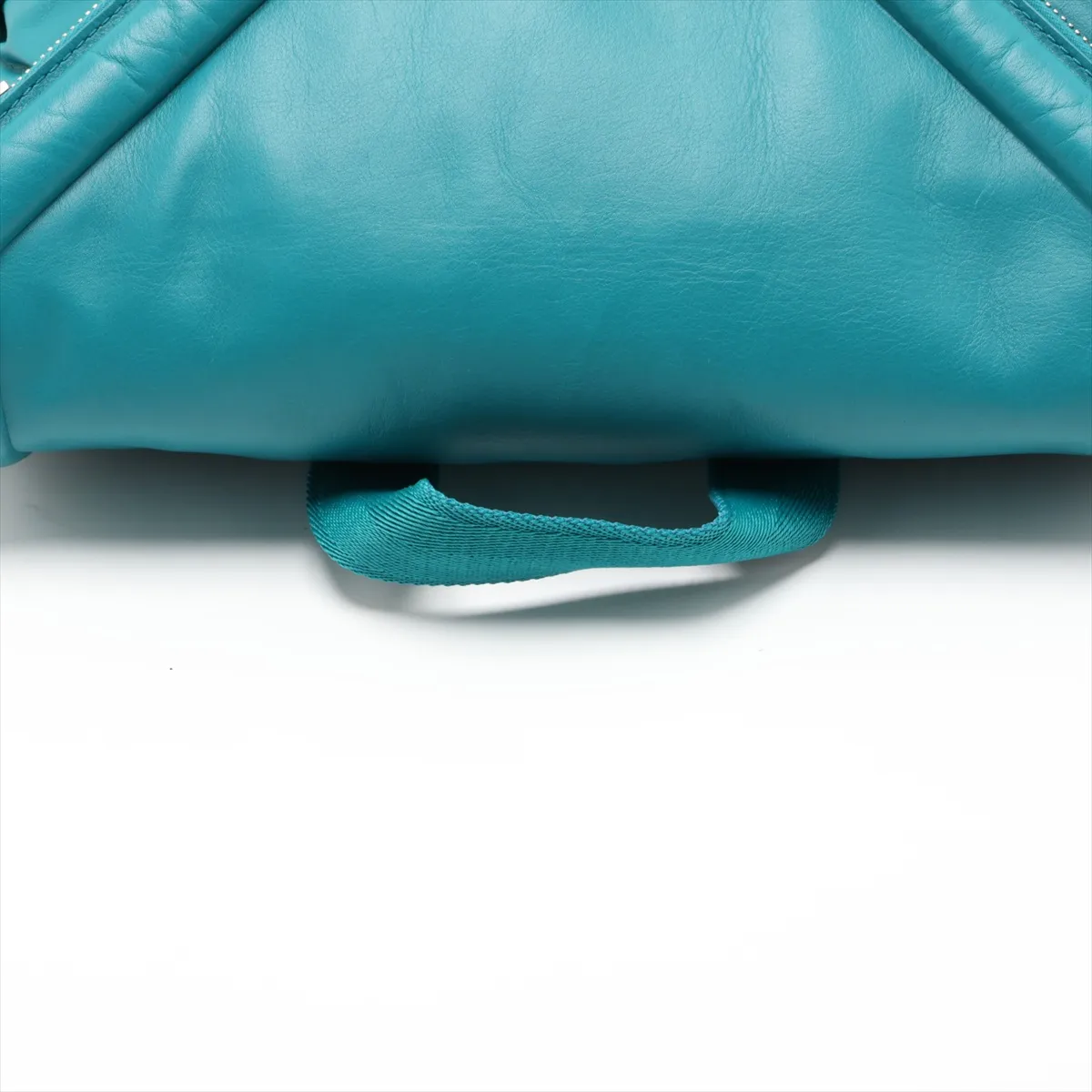 Beak Leather Body Bag, Green — view 5