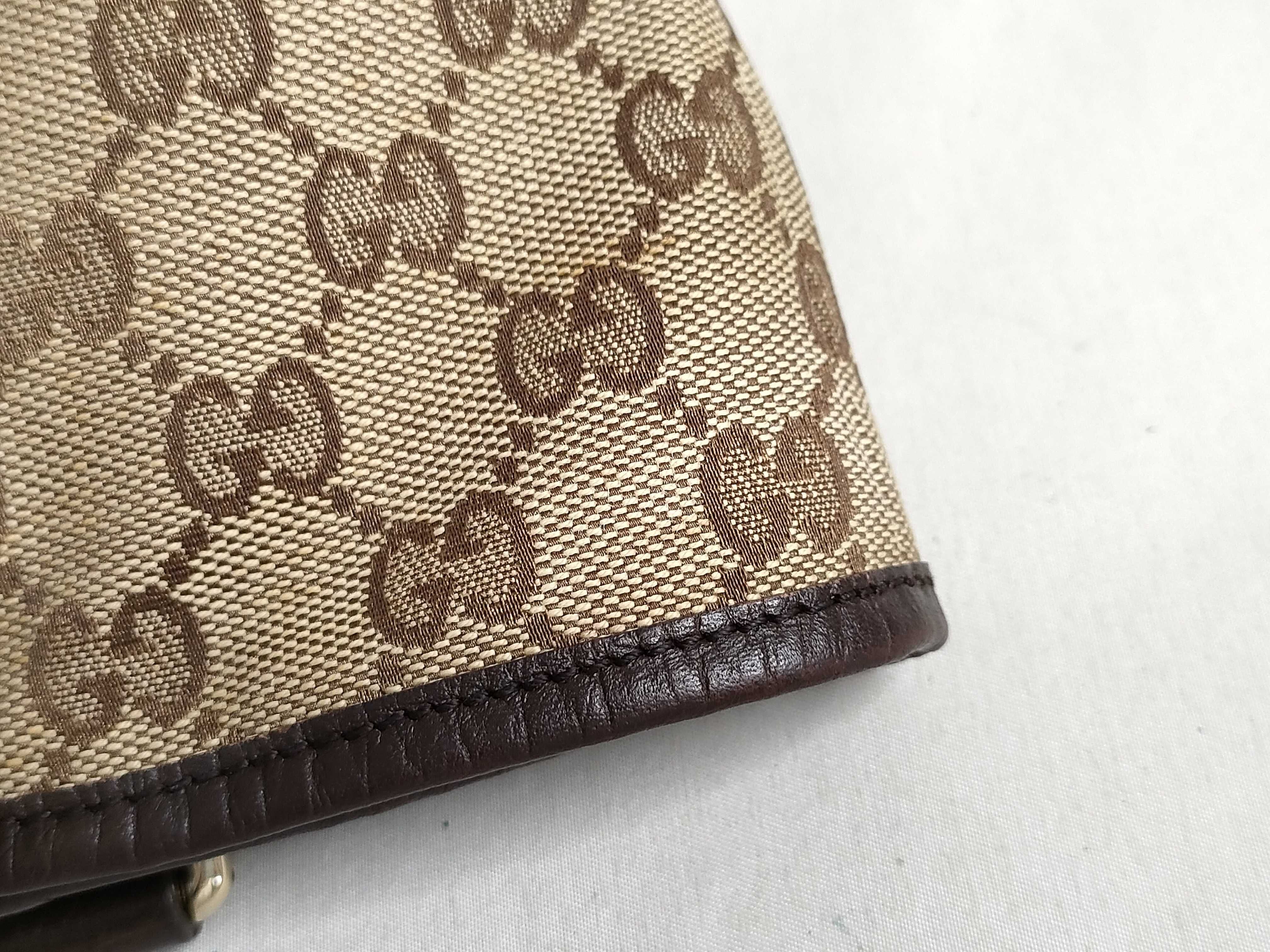 GG Canvas Mini Handbag, Sherry Line Canvas Handbag — view 13