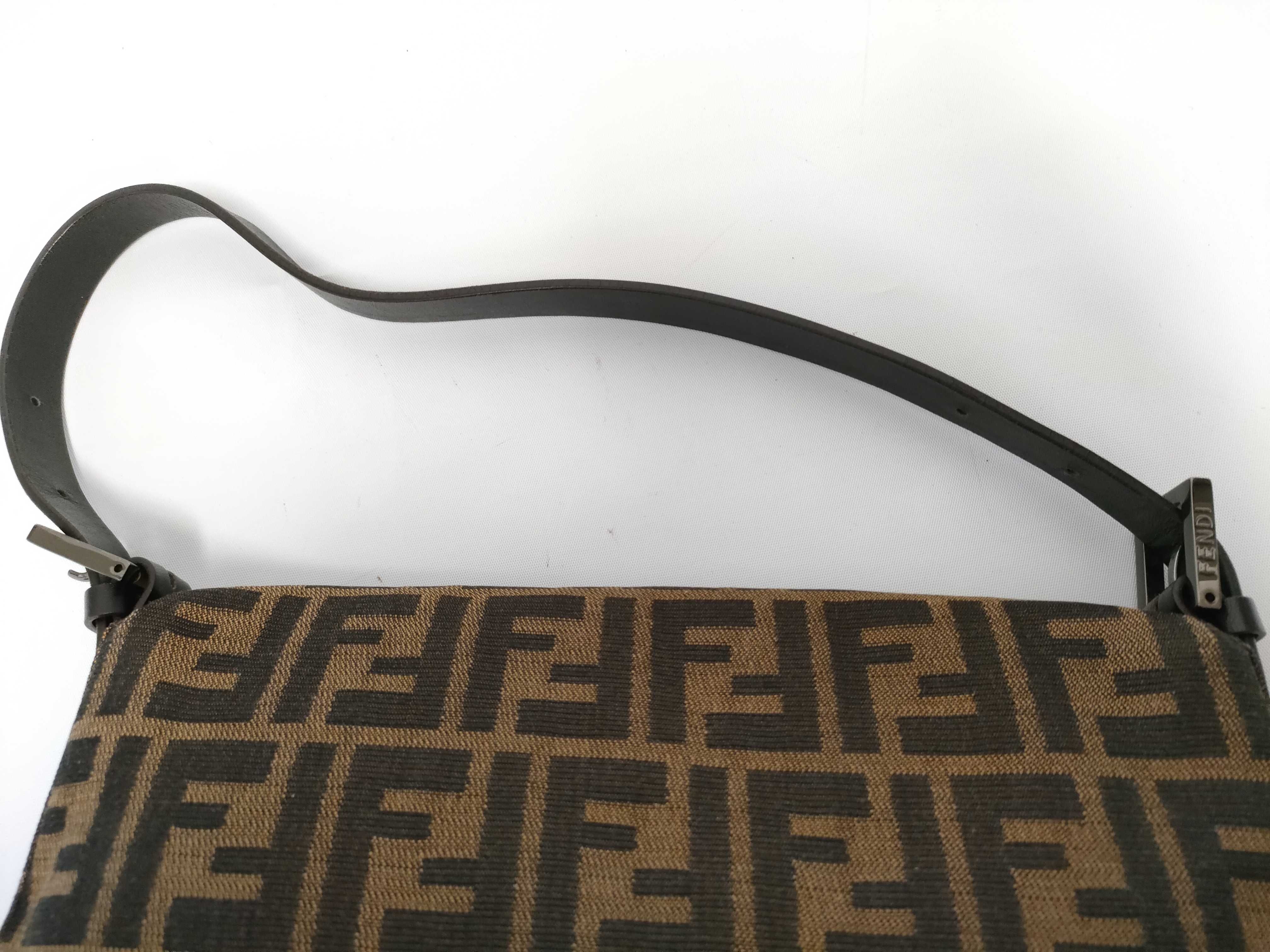 Zucca pattern FENDI Mamma Baguette Zucca FF One Shoulder Bag — view 3