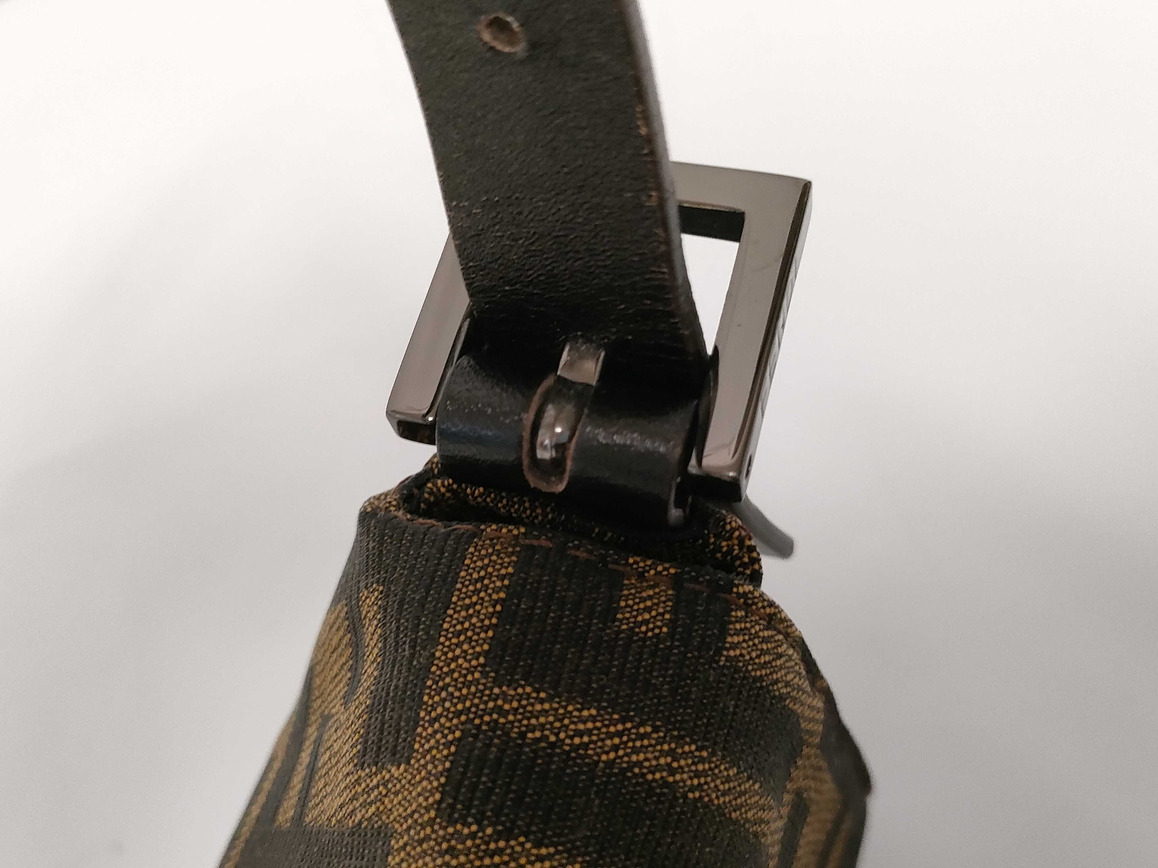 Zucca pattern FENDI Mamma Baguette Zucca FF One Shoulder Bag — view 5