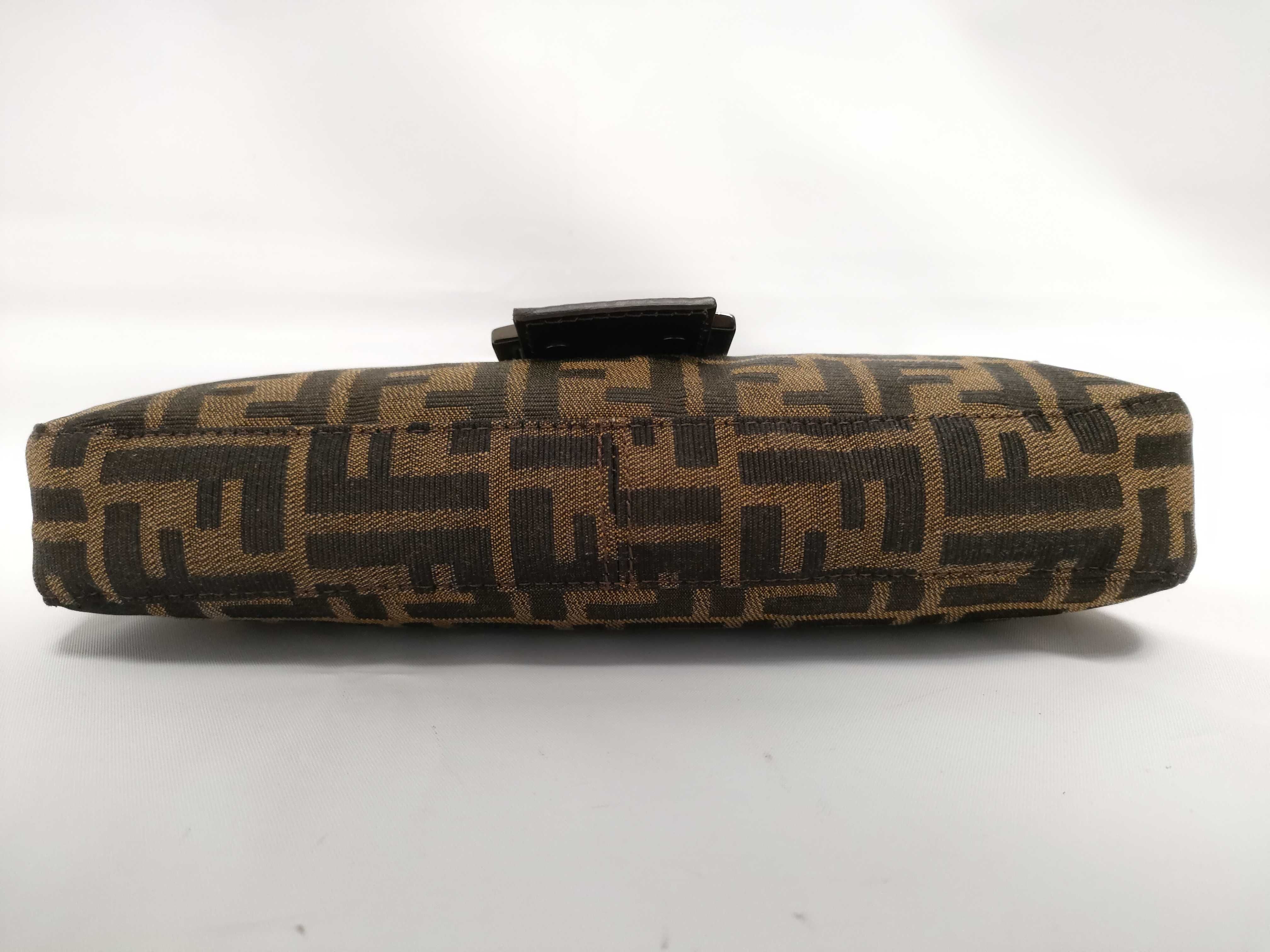 Zucca pattern FENDI Mamma Baguette Zucca FF One Shoulder Bag — view 6