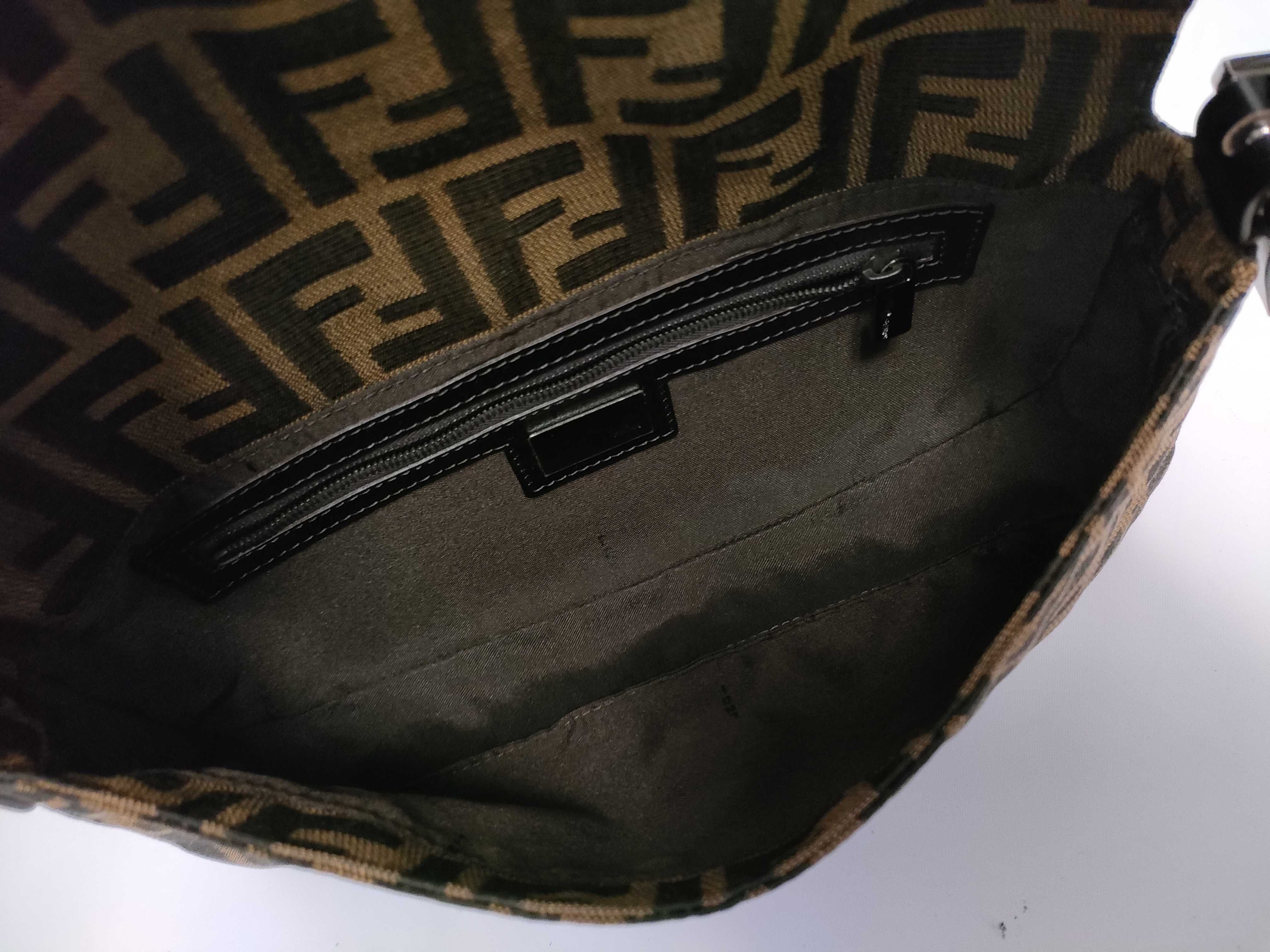Zucca pattern FENDI Mamma Baguette Zucca FF One Shoulder Bag — view 10