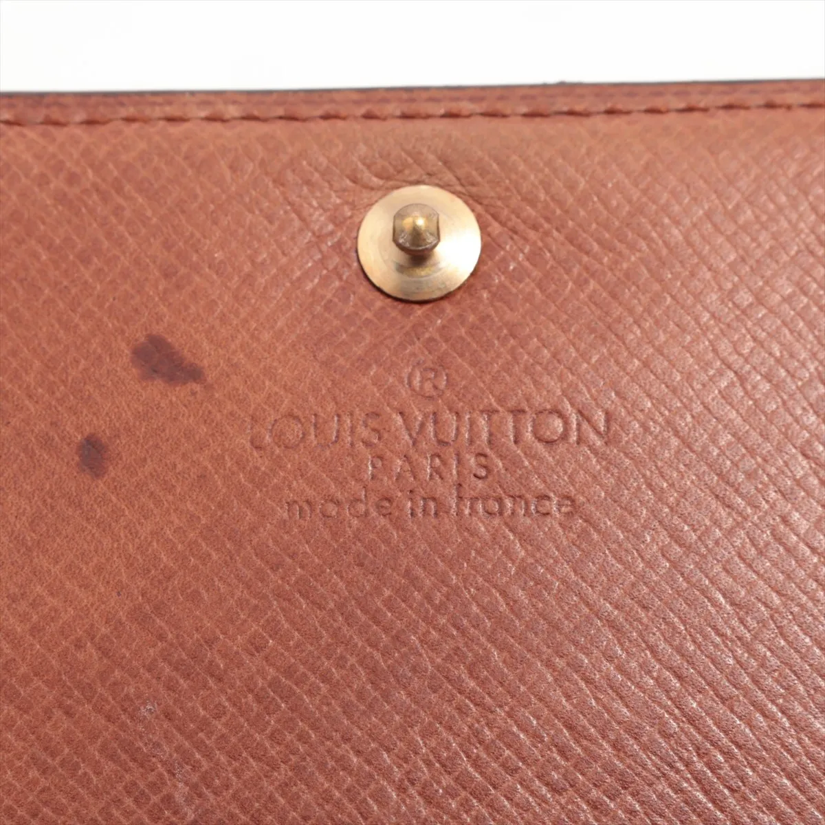 Monogram Portomone Vietresor M61730 8911RA Brown Compact Wallet — view 7