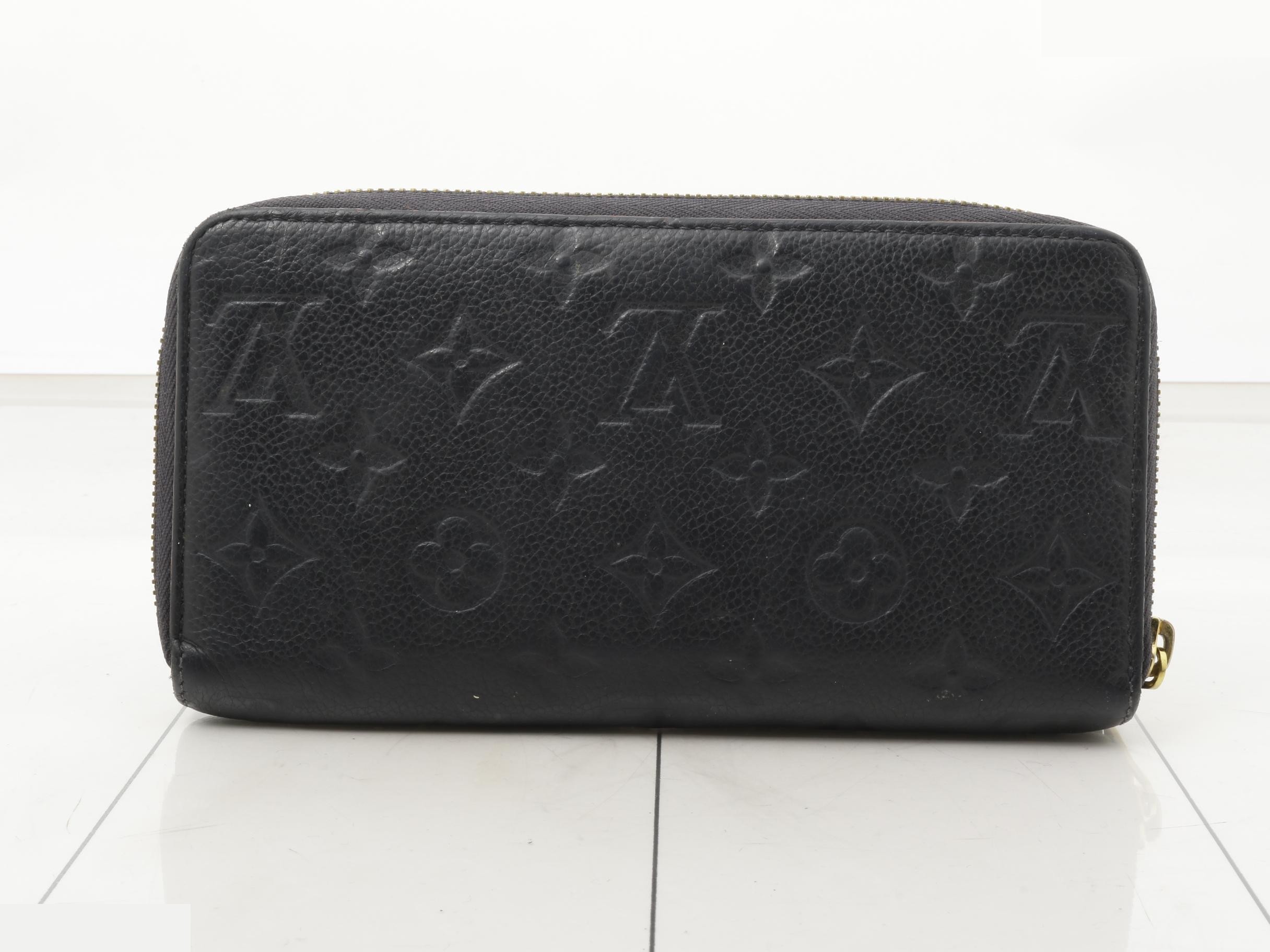 Monogram Empreinte Zippy Wallet (Round Zipper Long Wallet) — view 2