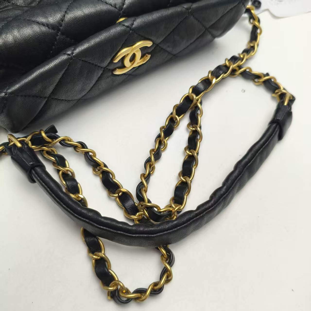 【*Shipped from: China*】CHANEL Lambskin Shoulder Bag — view 12