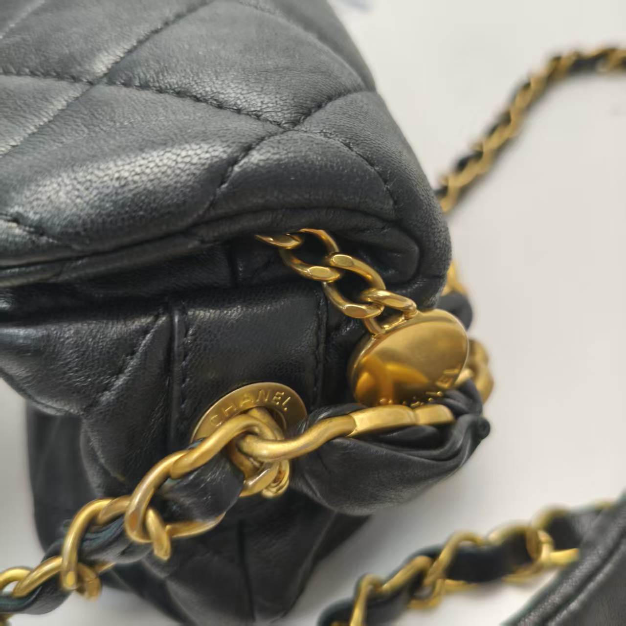 【*Shipped from: China*】CHANEL Lambskin Shoulder Bag — view 13
