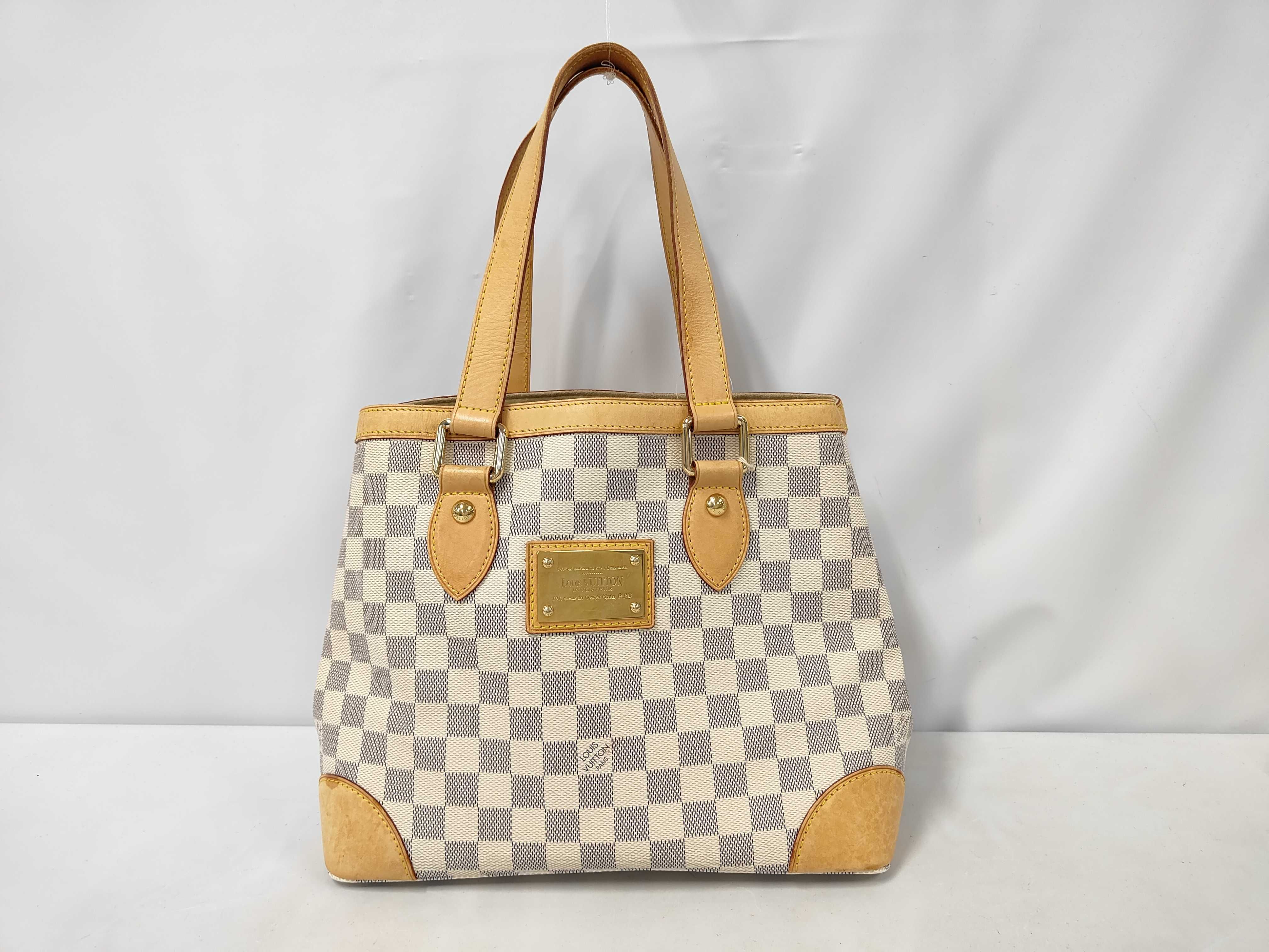 Damier Azur N51207 Hampstead PM Tote Bag