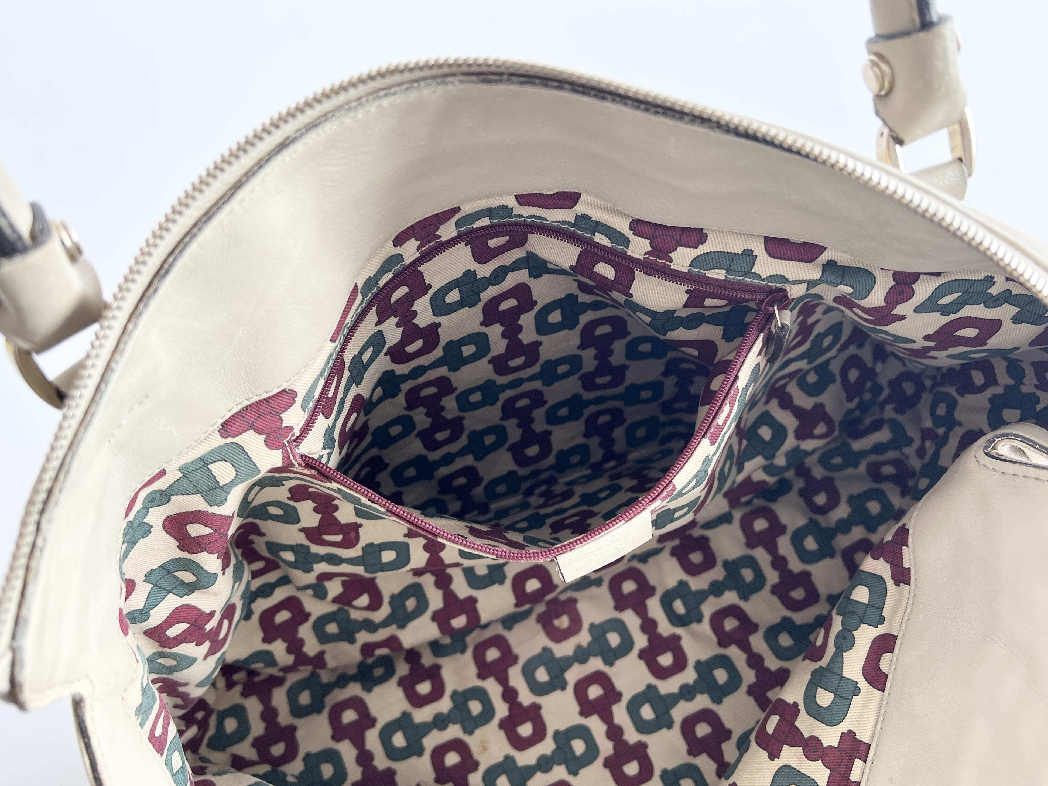 Abbey Shima Horsebit Leather Handbag — view 8