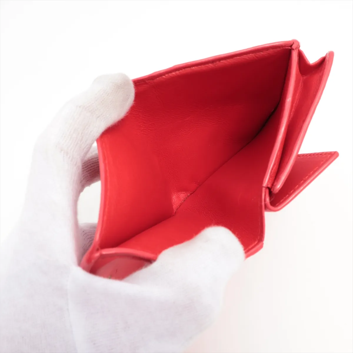 Everyday 594216 Leather Compact Wallet Red — view 5