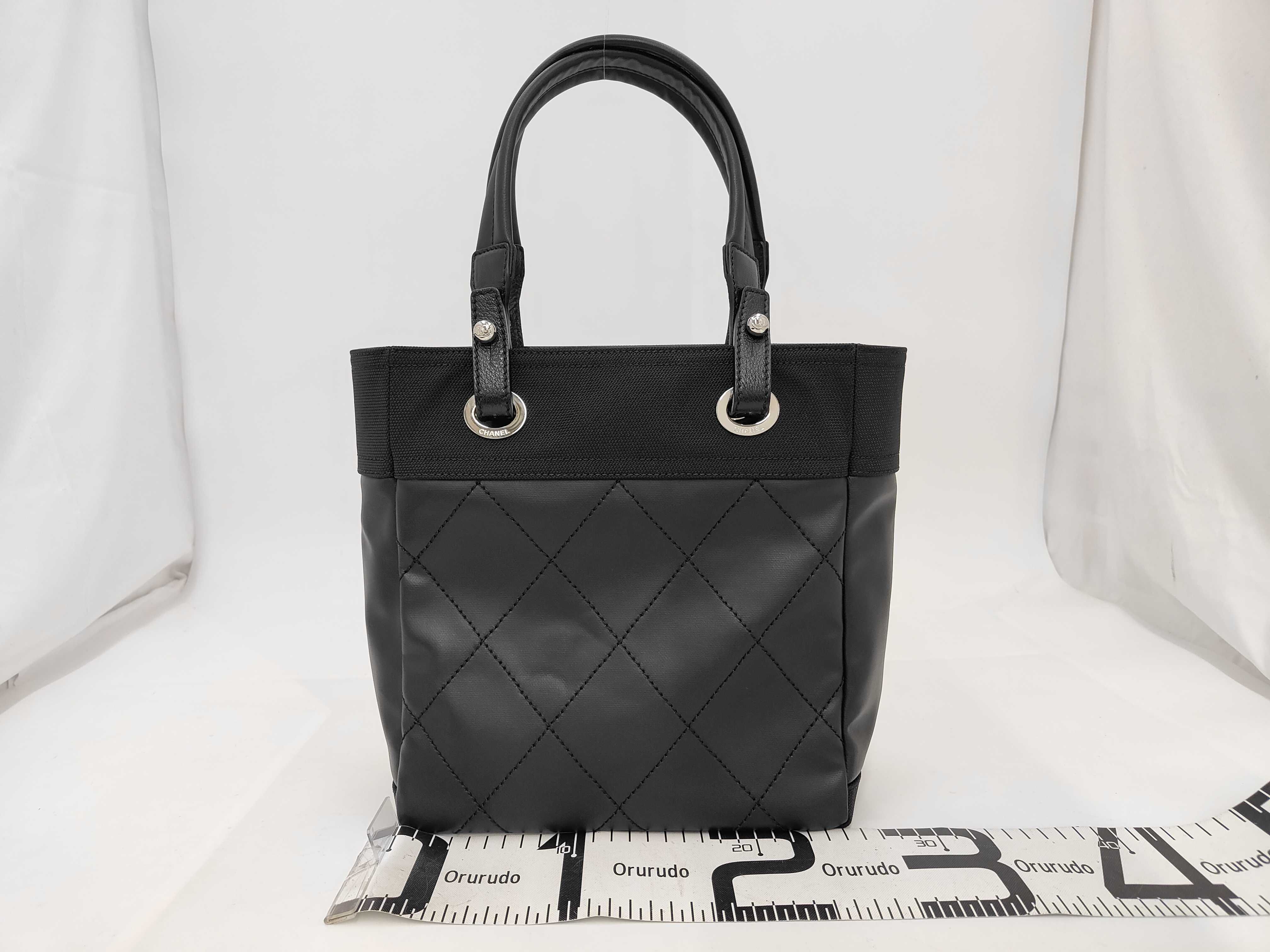 Paris Biarritz Tote Bag Leather Tote Bag — view 2