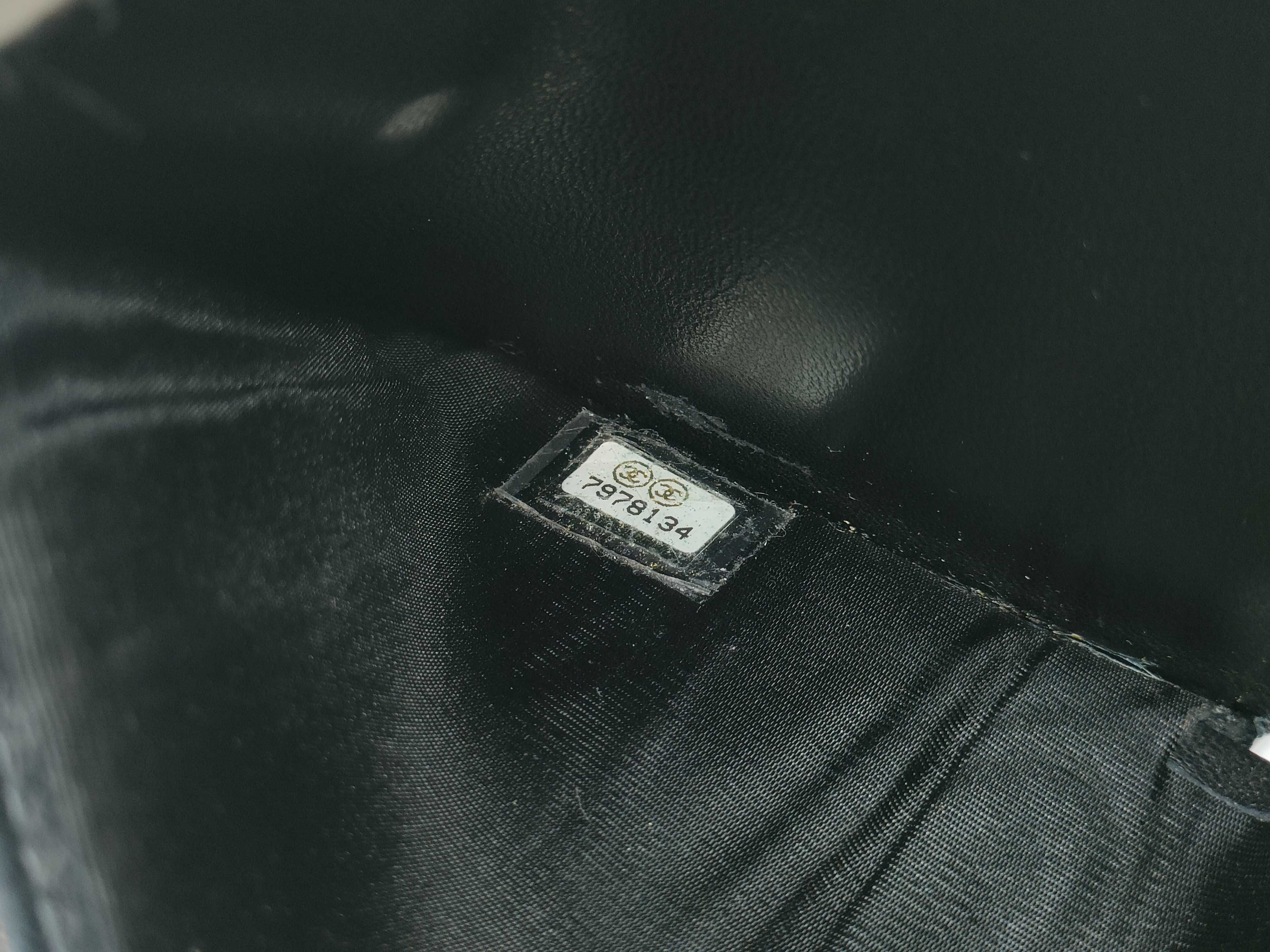 Caviar Skin Coco Mark Folding Wallet — view 13
