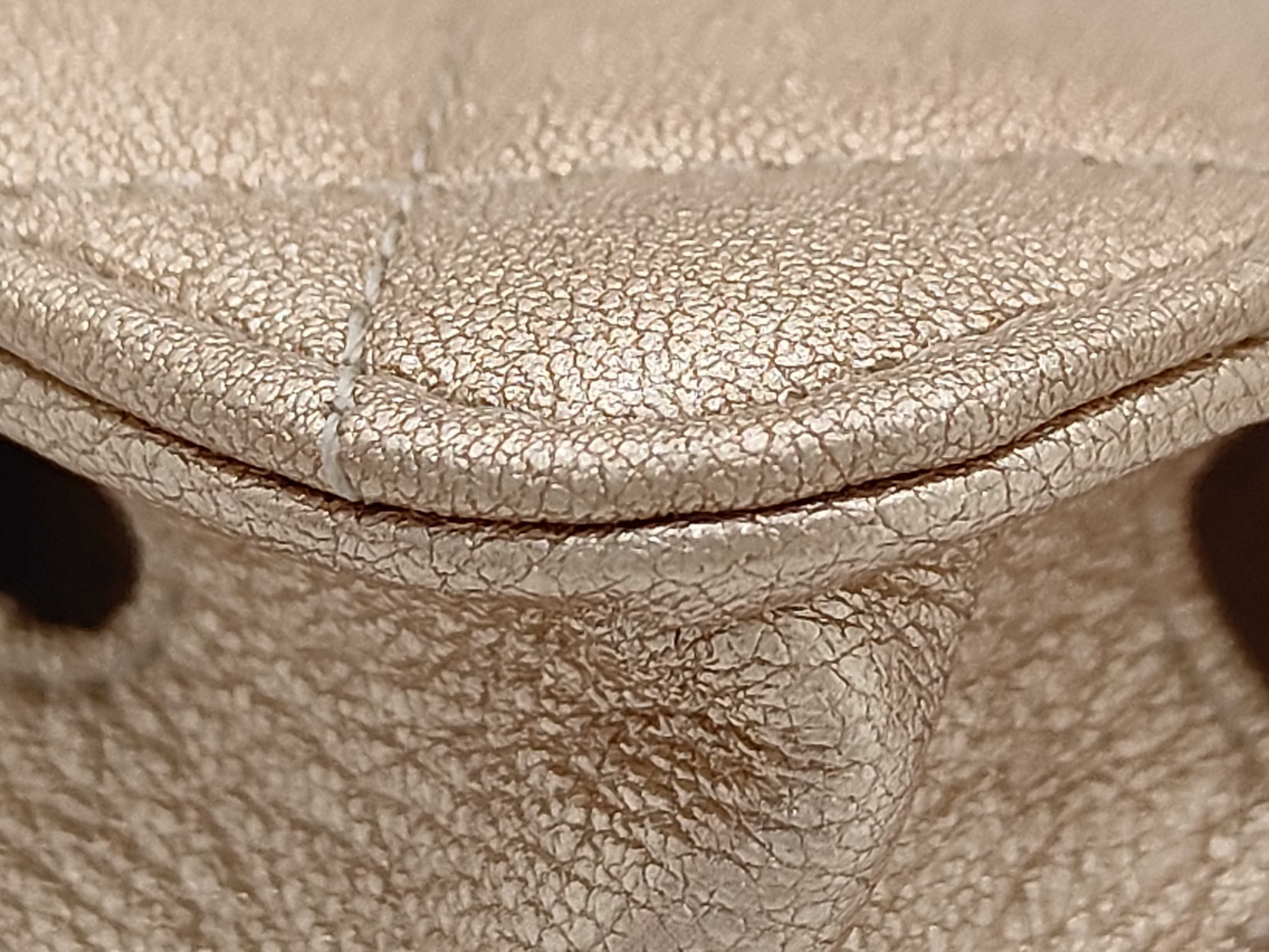 Matelassé Lambskin Coin Case & AirPods Case, Champagne Gold, Other Accessories — view 5