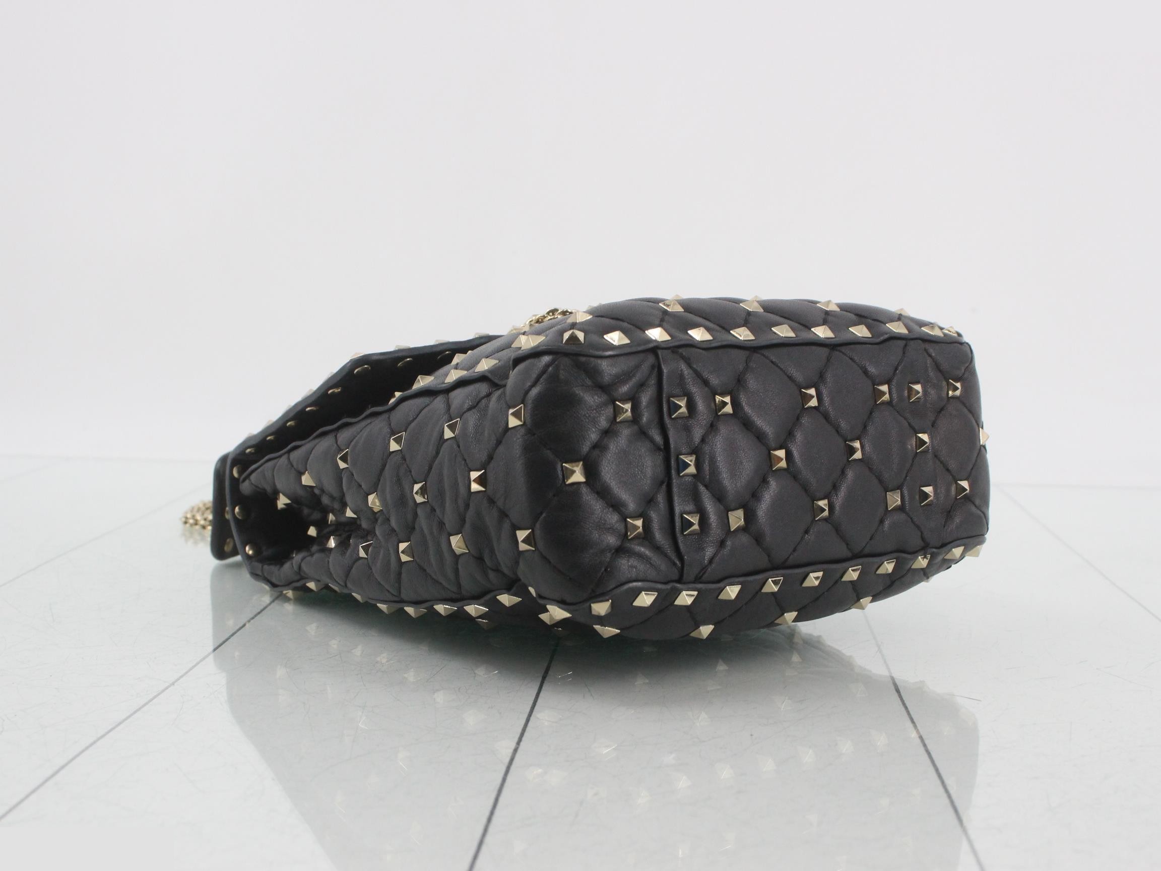Rockstud Spike Chain Shoulder Bag — view 5