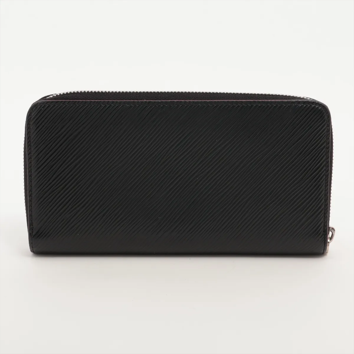 Epi Zippy Wallet M64838 GI0139 Noir x Hot Pink Round Zip Wallet — view 2
