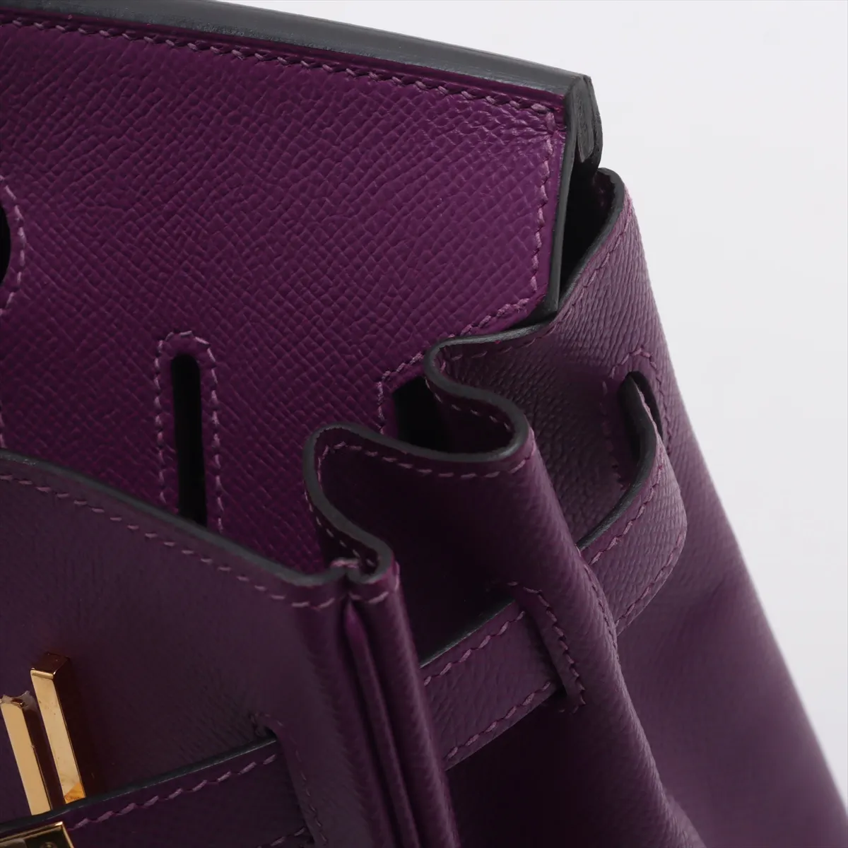 [Individually wrapped] Hermes Birkin 30 Le Tourne Vaux Epson Anemone Gold hardware Y:2020 — view 11