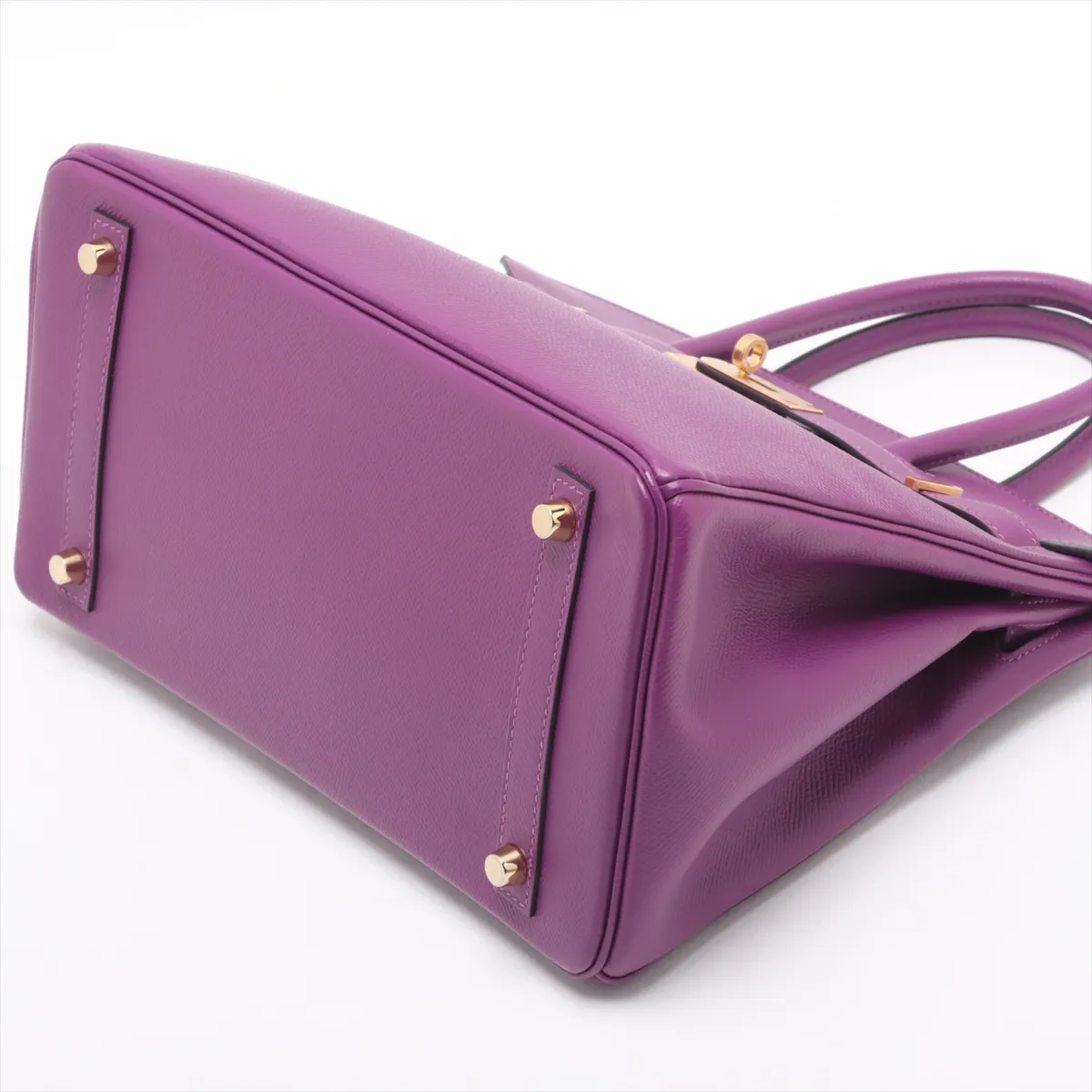 [Individually wrapped] Hermes Birkin 30 Le Tourne Vaux Epson Anemone Gold hardware Y:2020 — view 3
