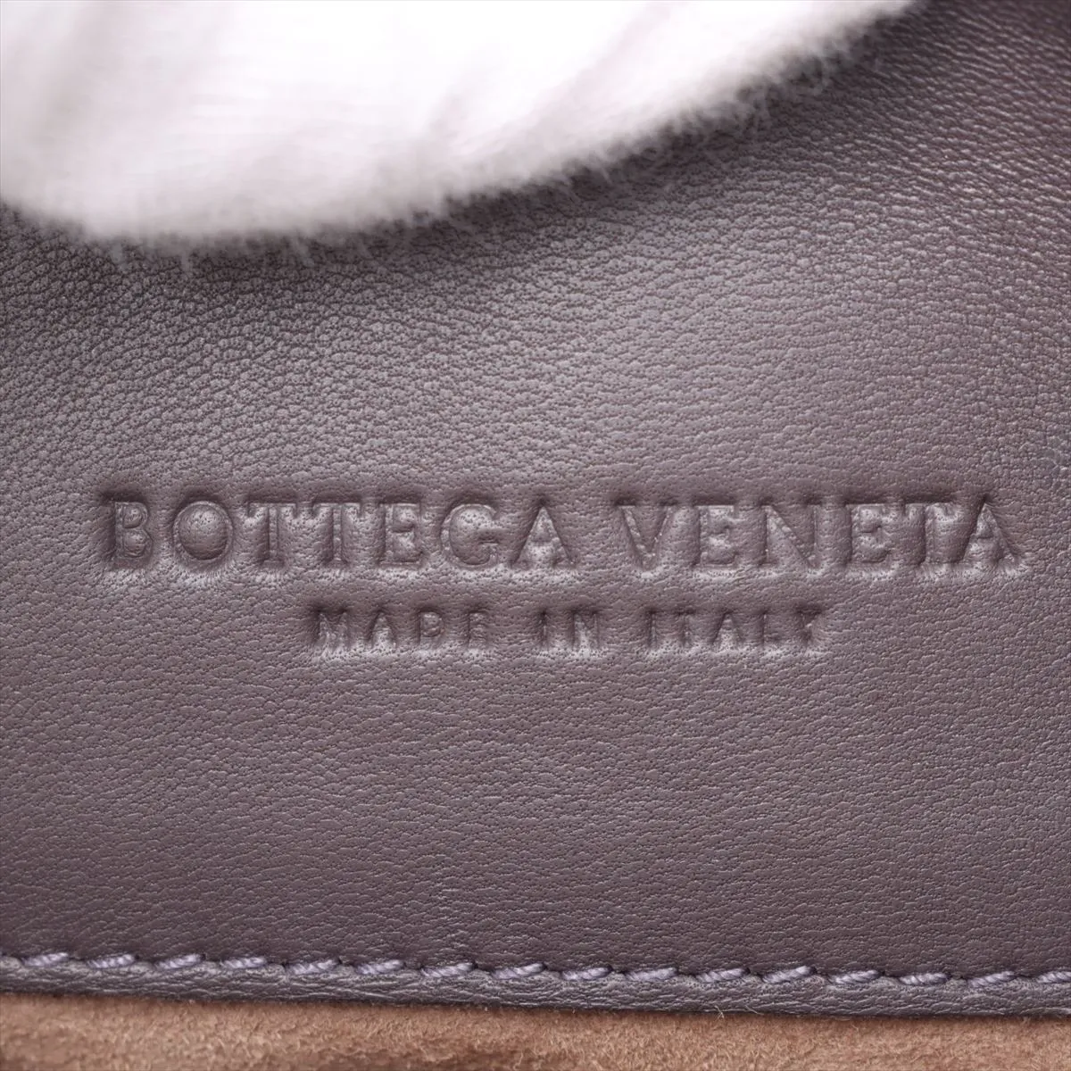 Intrecciato Olympia Leather Chain Shoulder Bag Bordeaux — view 11