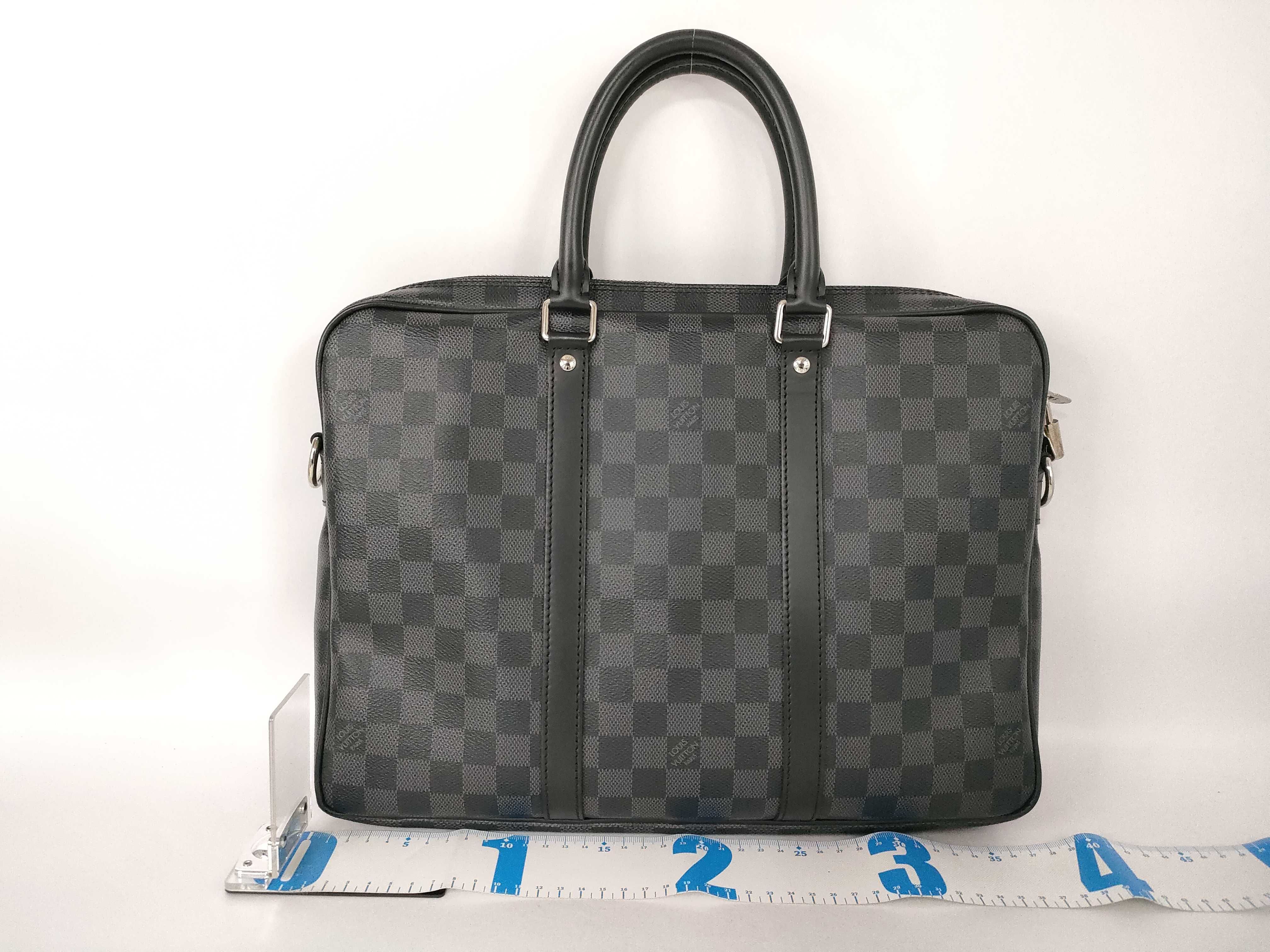 Damier Graphite PDV Business Bag — view 2