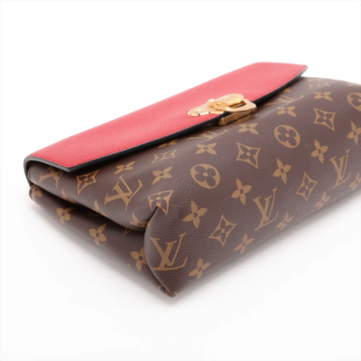 Monogram x Taurillon Samplace M43713 Brown x Red (RFID detected) — view 4